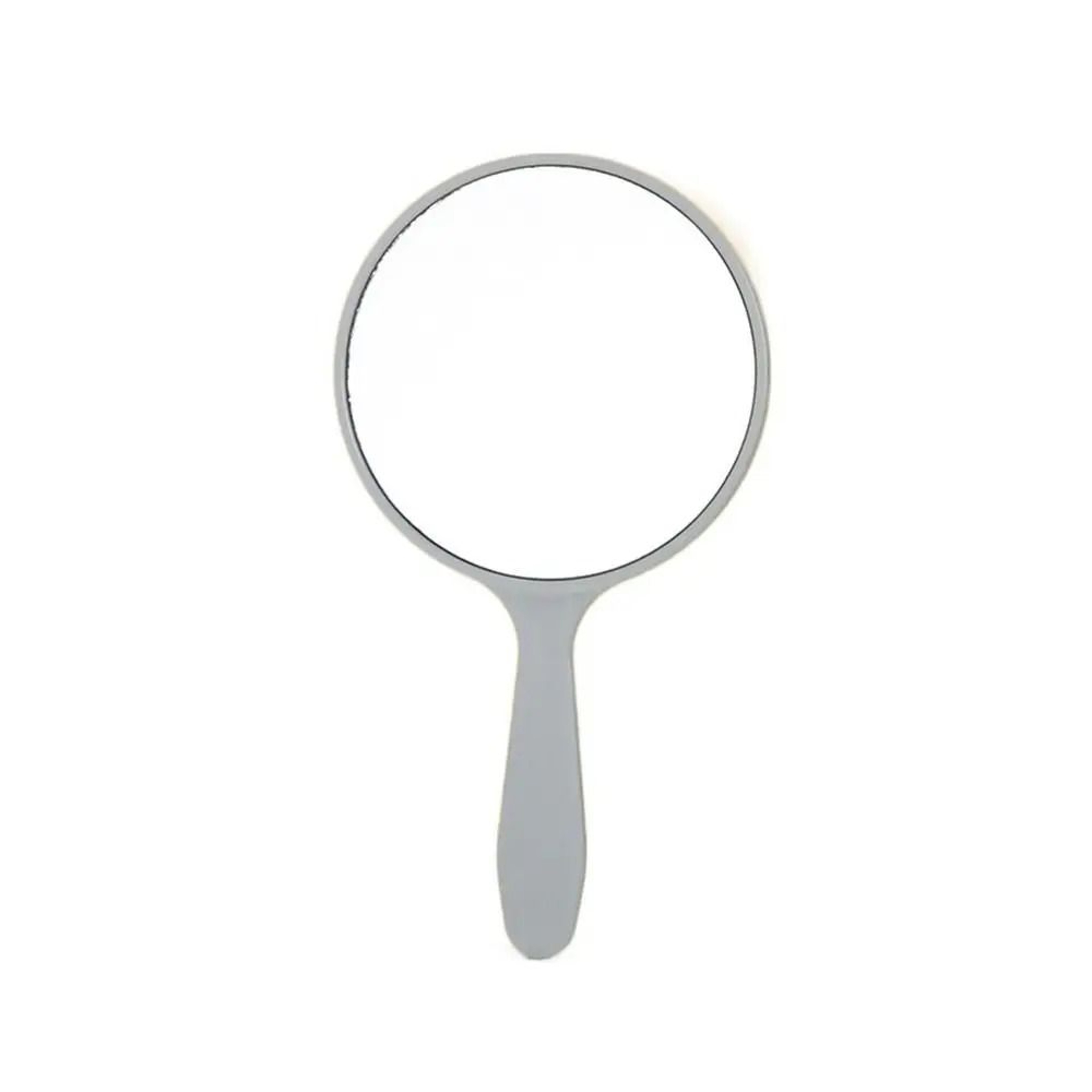 Cute Round Handheld Makeup Mirror Anti Fall Portable Beauty Hand Mirror 6