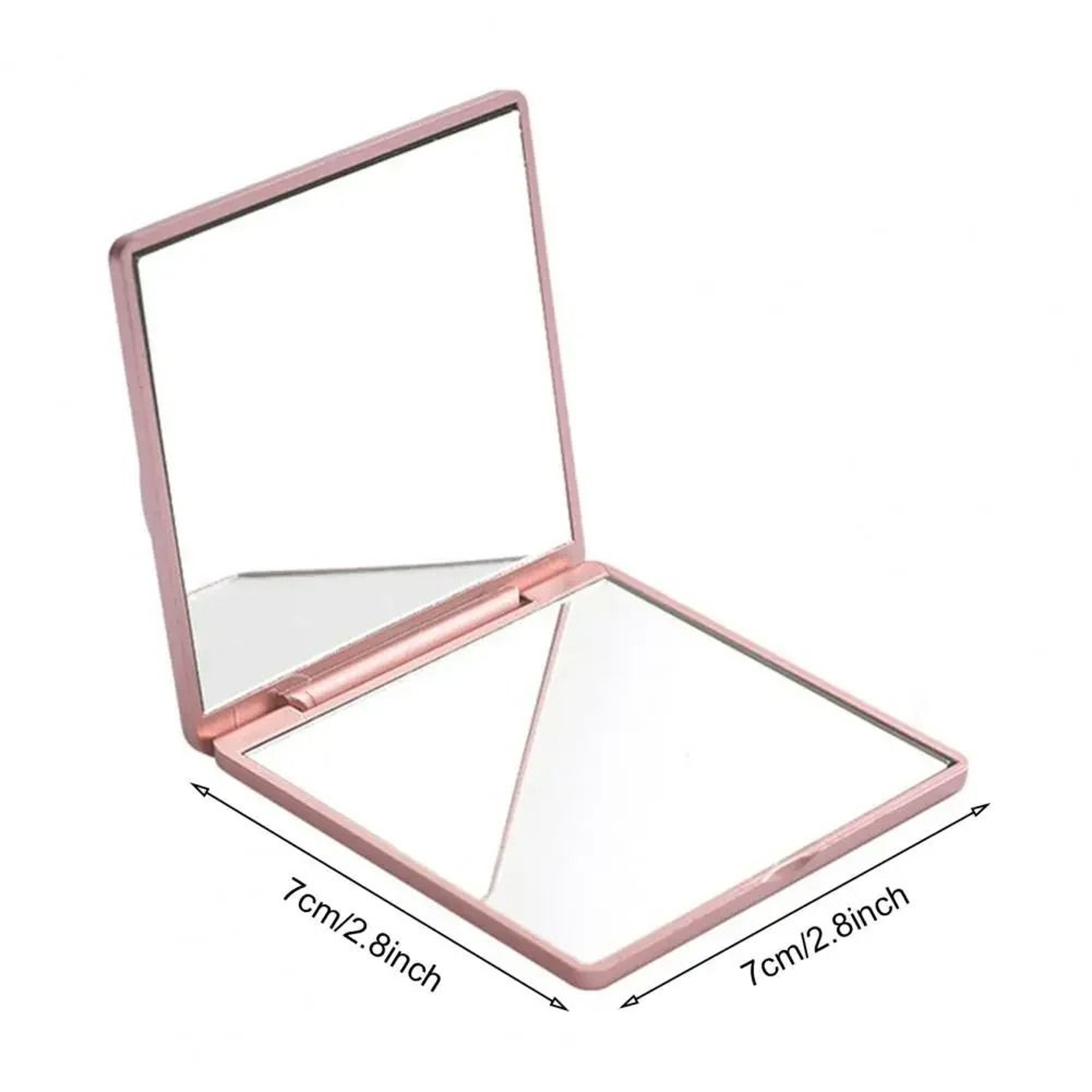 Vintage Rose Compact Mirror Double Sided Folding Pocket Makeup Mirror 4