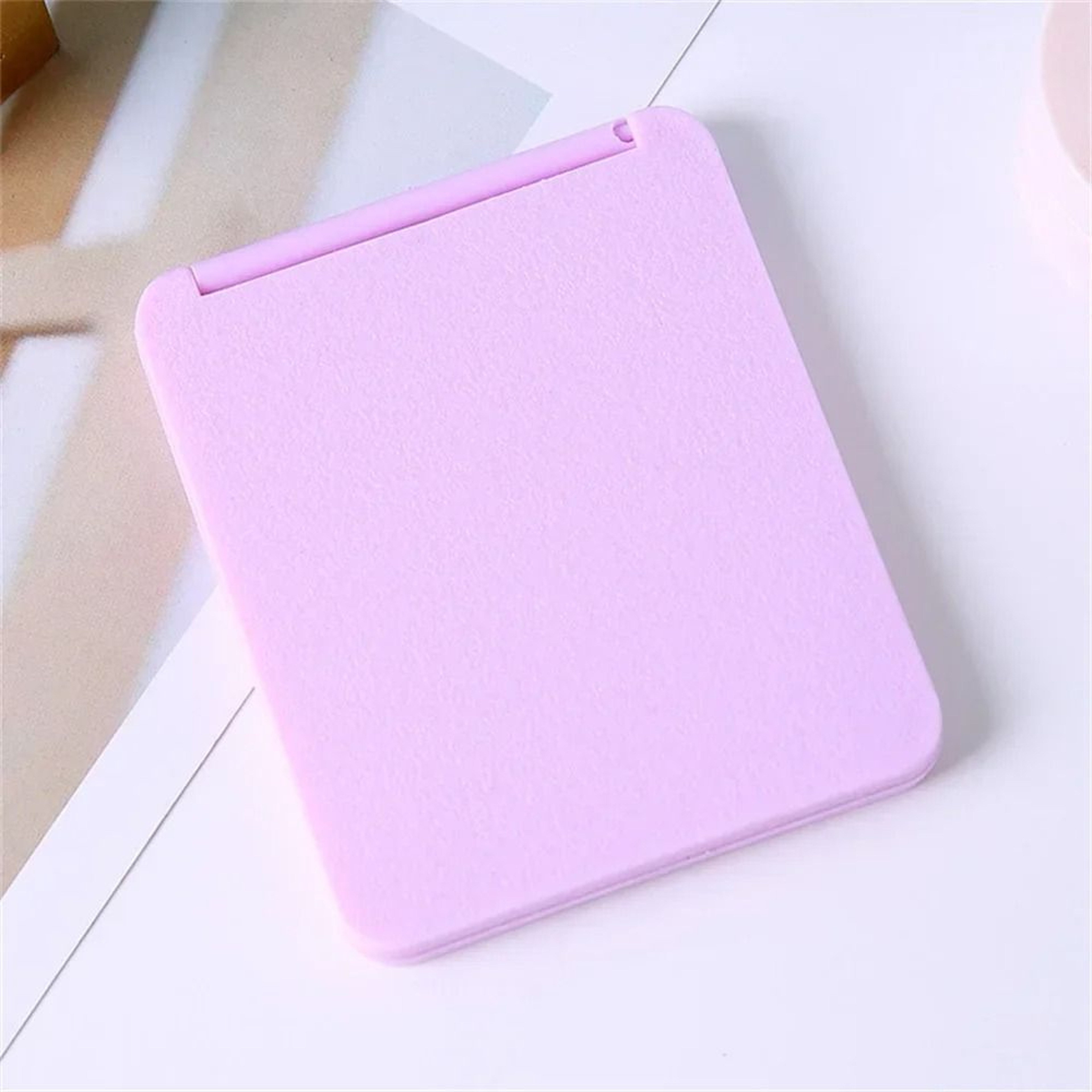 Double Sided Folding Makeup Mirror Portable Mini Pocket Travel Mirror 2