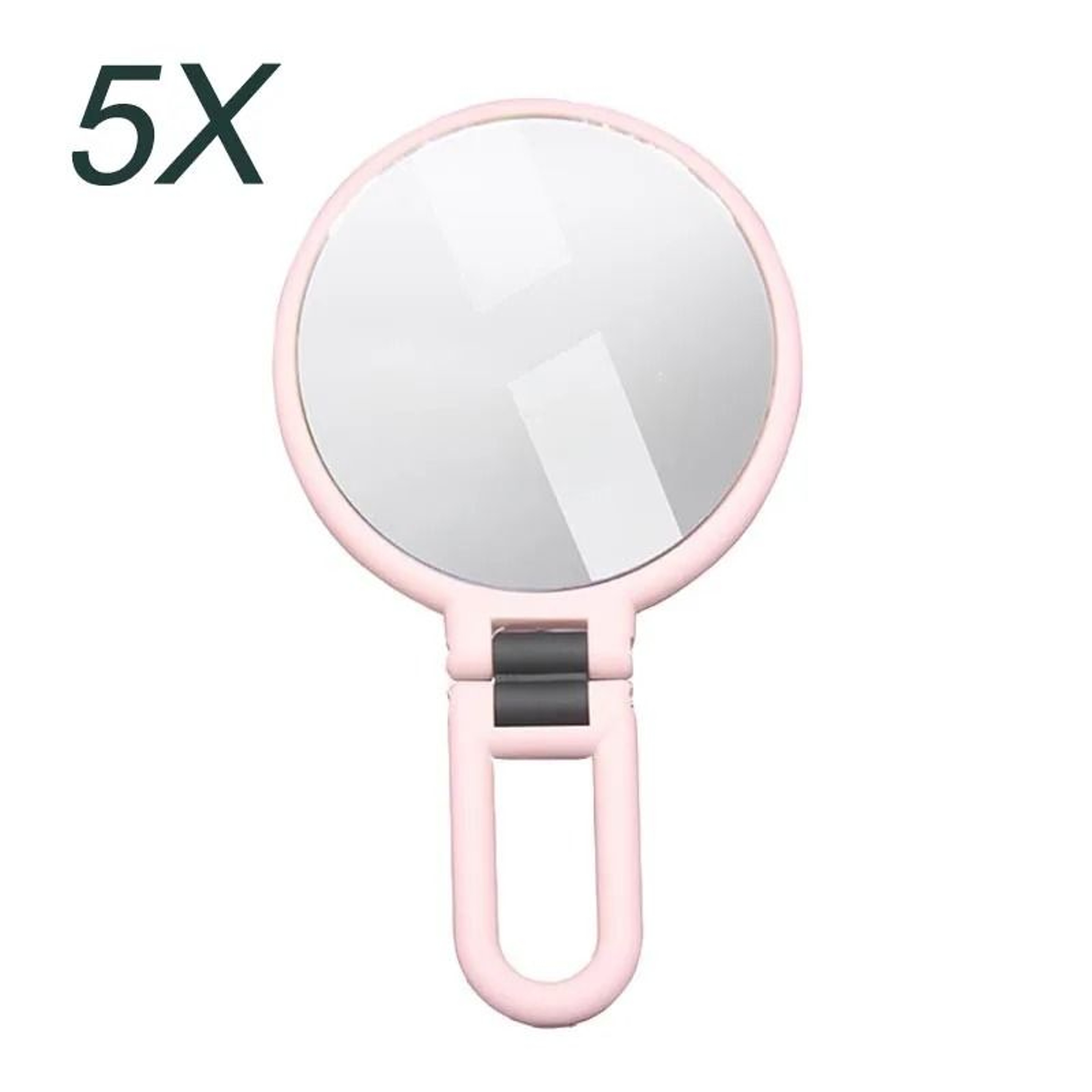 Folding Magnifying Makeup Mirror 2X 5X 10X 15X Portable Travel Mirror 5