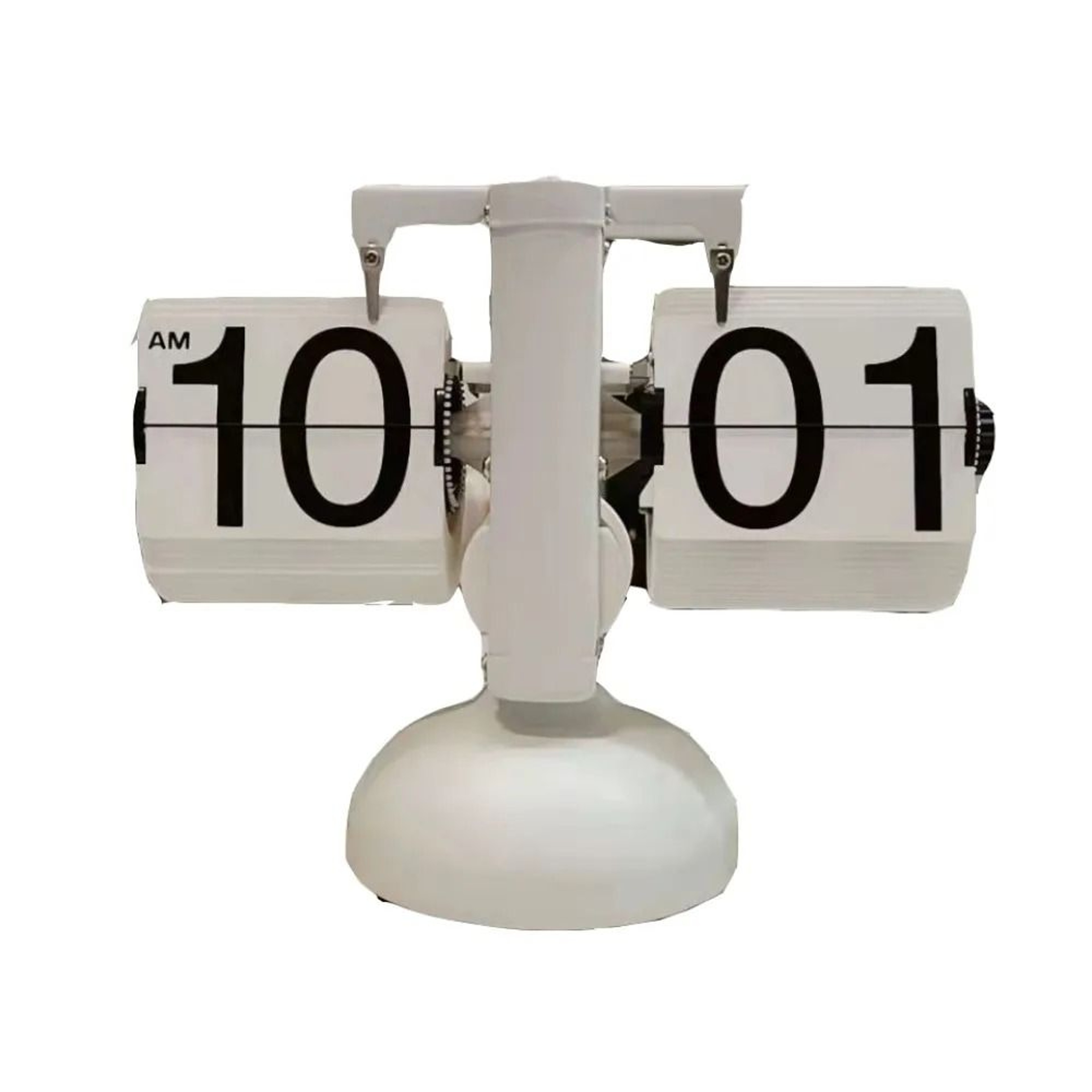 Retro Automatic Flip Clock Quartz Movement Desk Timepiece 10