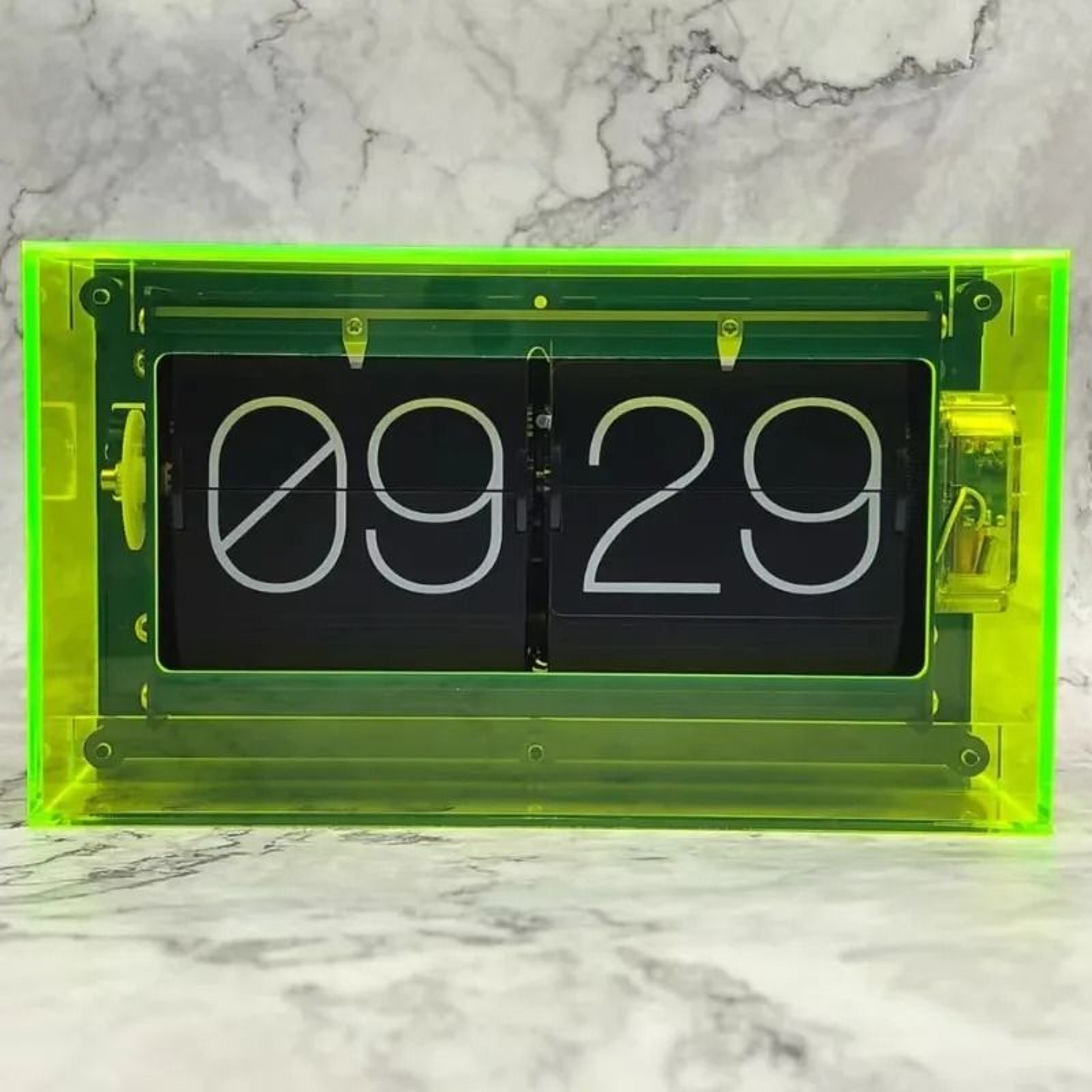 Modern Automatic Page Turning Desk Clock For Bedroom And Office 0