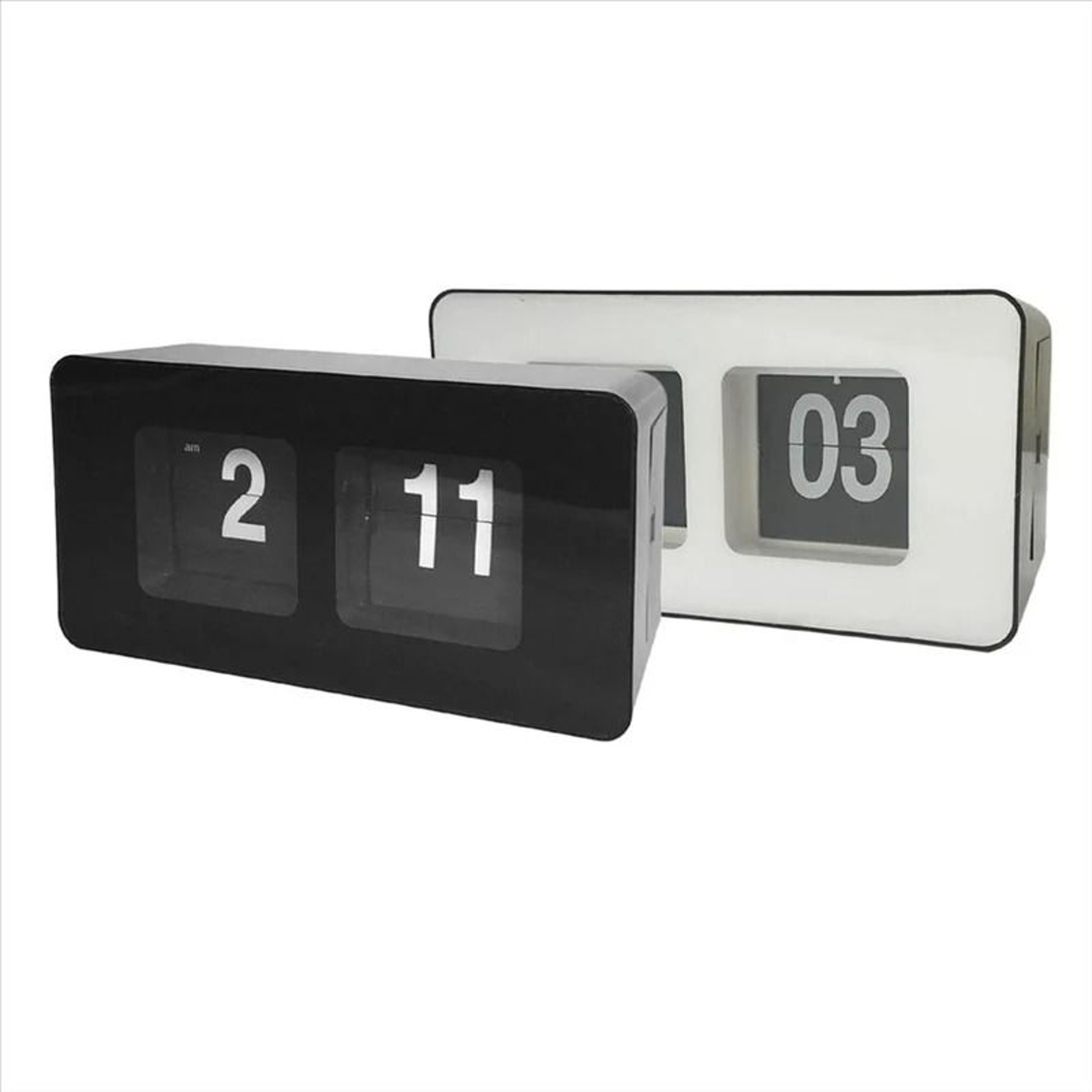 Automatic Flip Desk Clock With Large Number Display 0