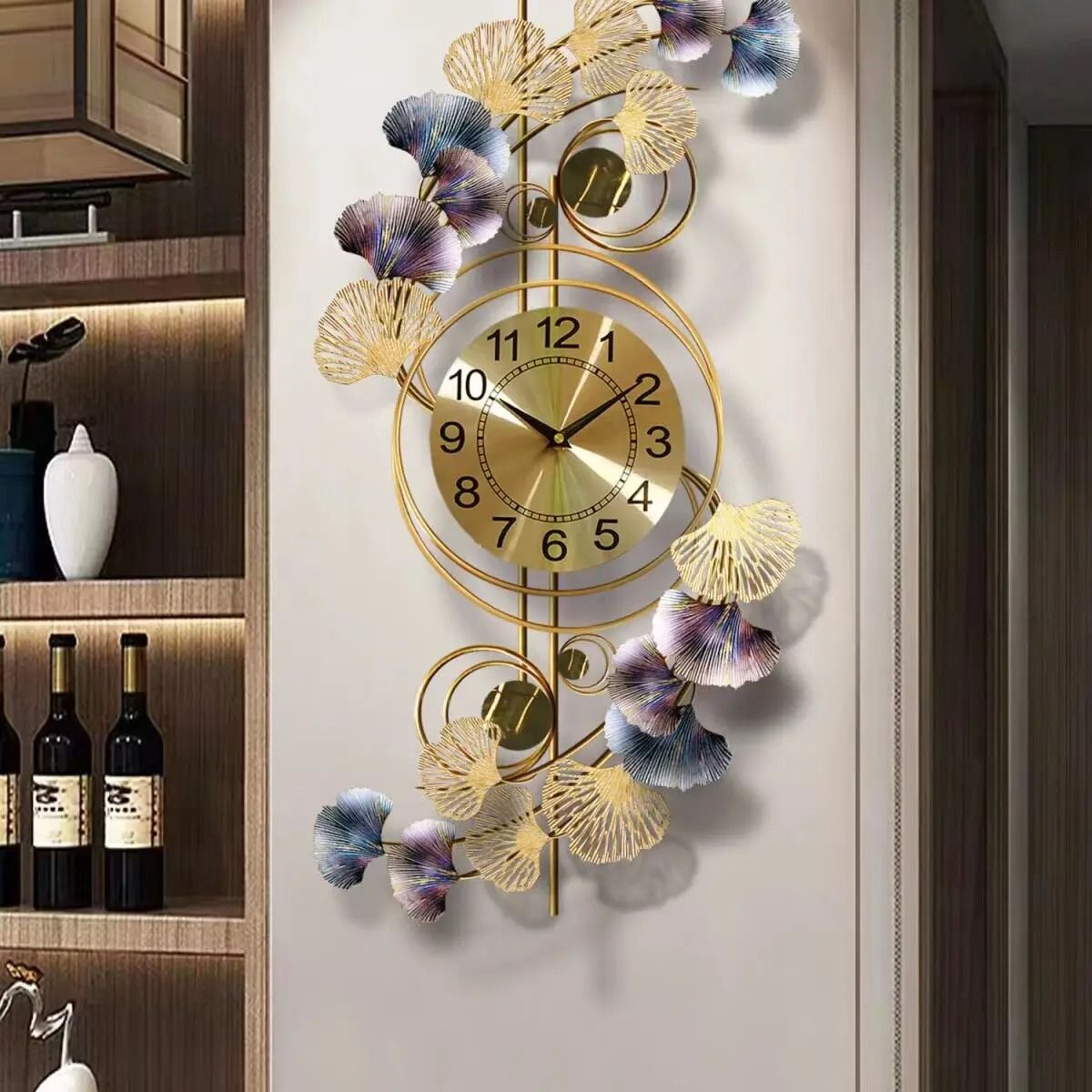 Retro Flip Wall And Desk Clock With Large Number Display 12