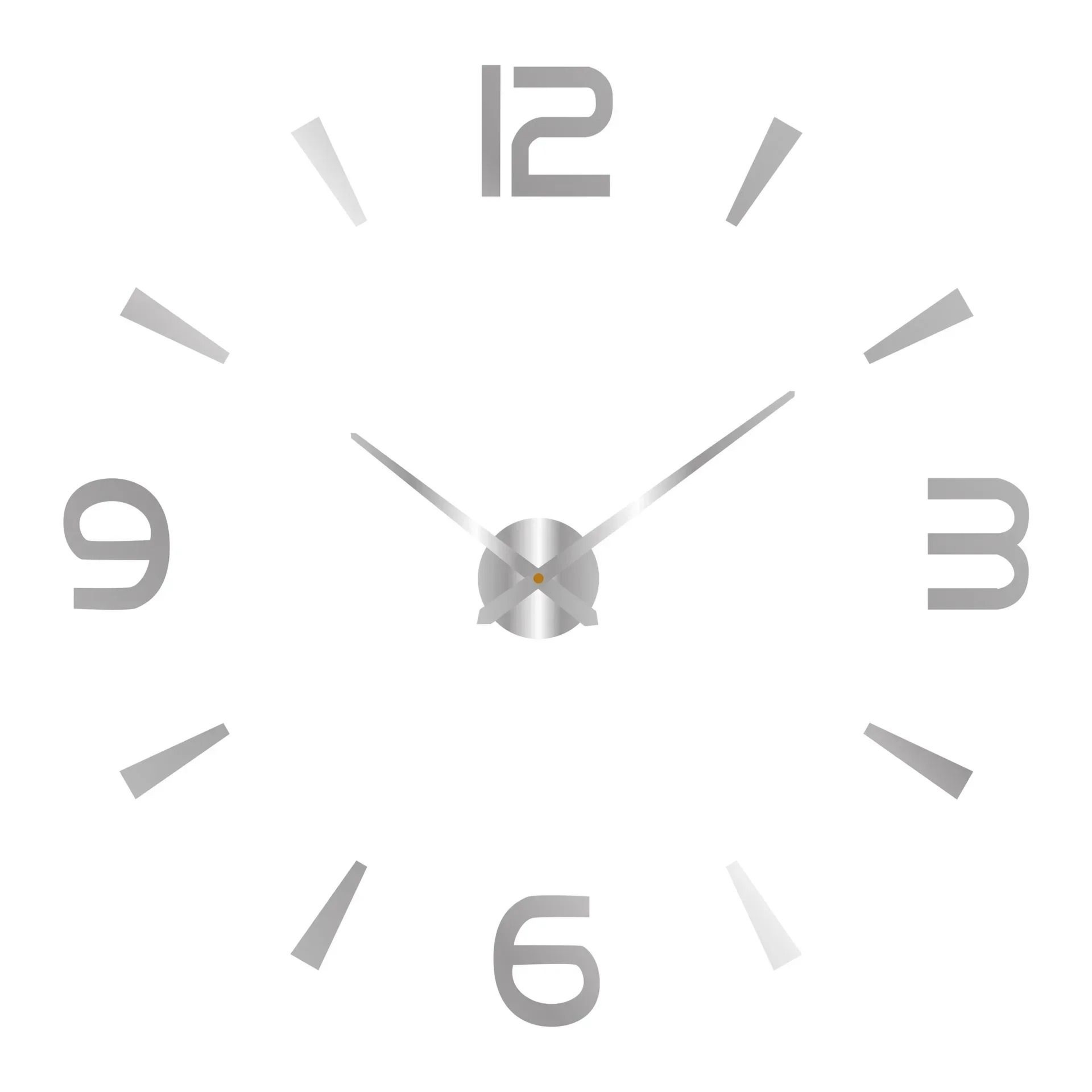 Large Luminous 3D DIY Wall Clock With Silent Quartz Movement 4