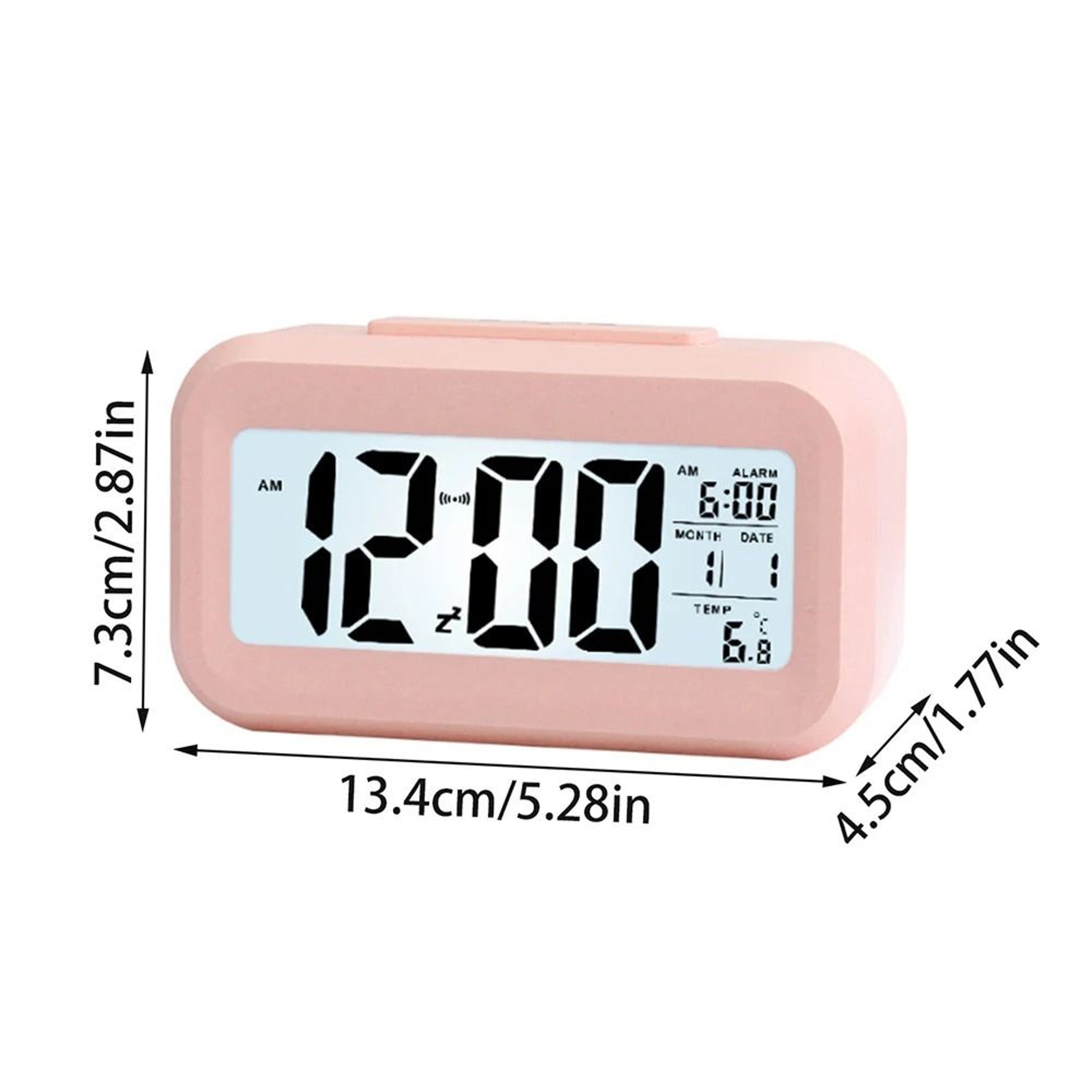 Smart Digital Alarm Clock With Temperature And Backlight 3