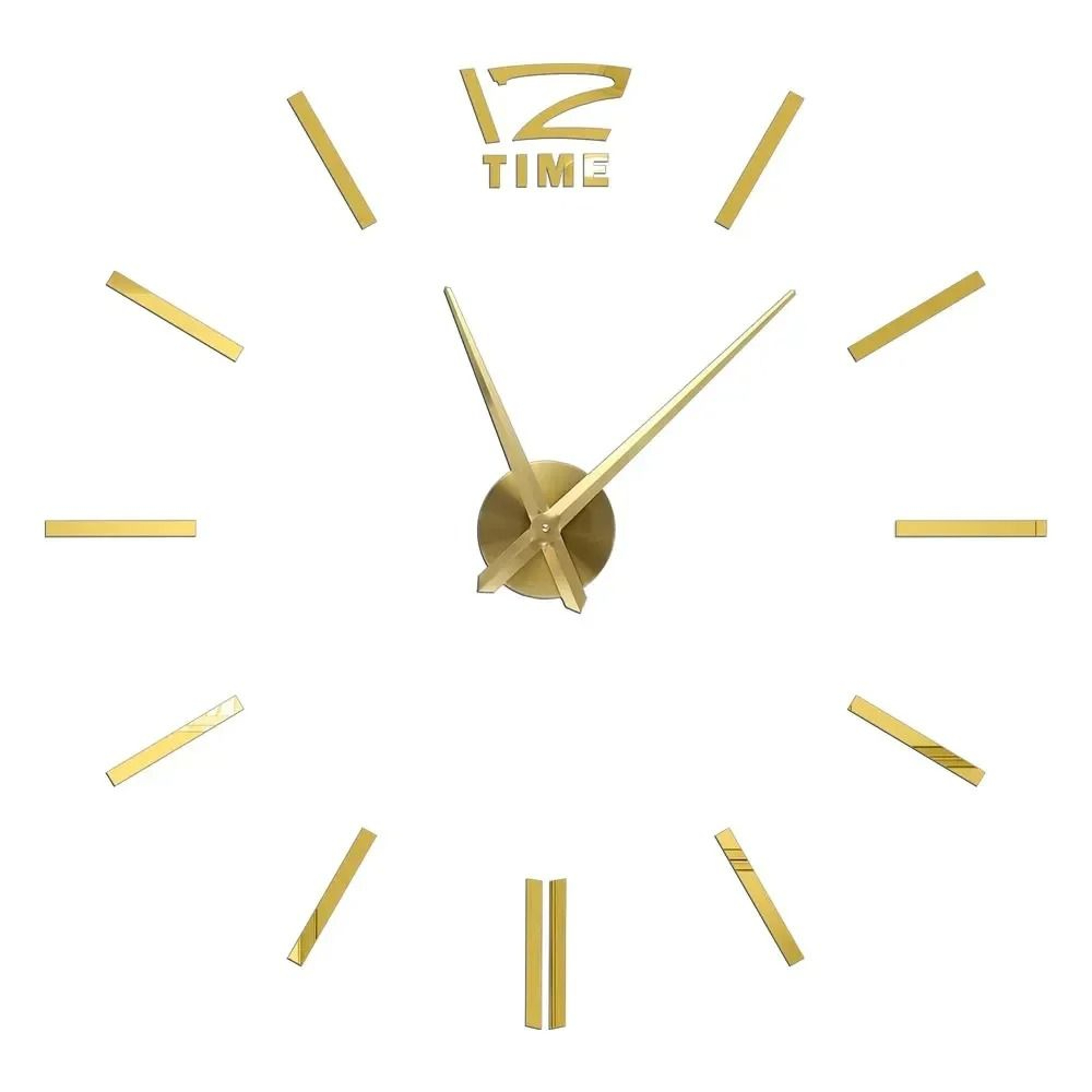 Modern 3D Luminous Wall Clock With Silent Quartz Movement 14