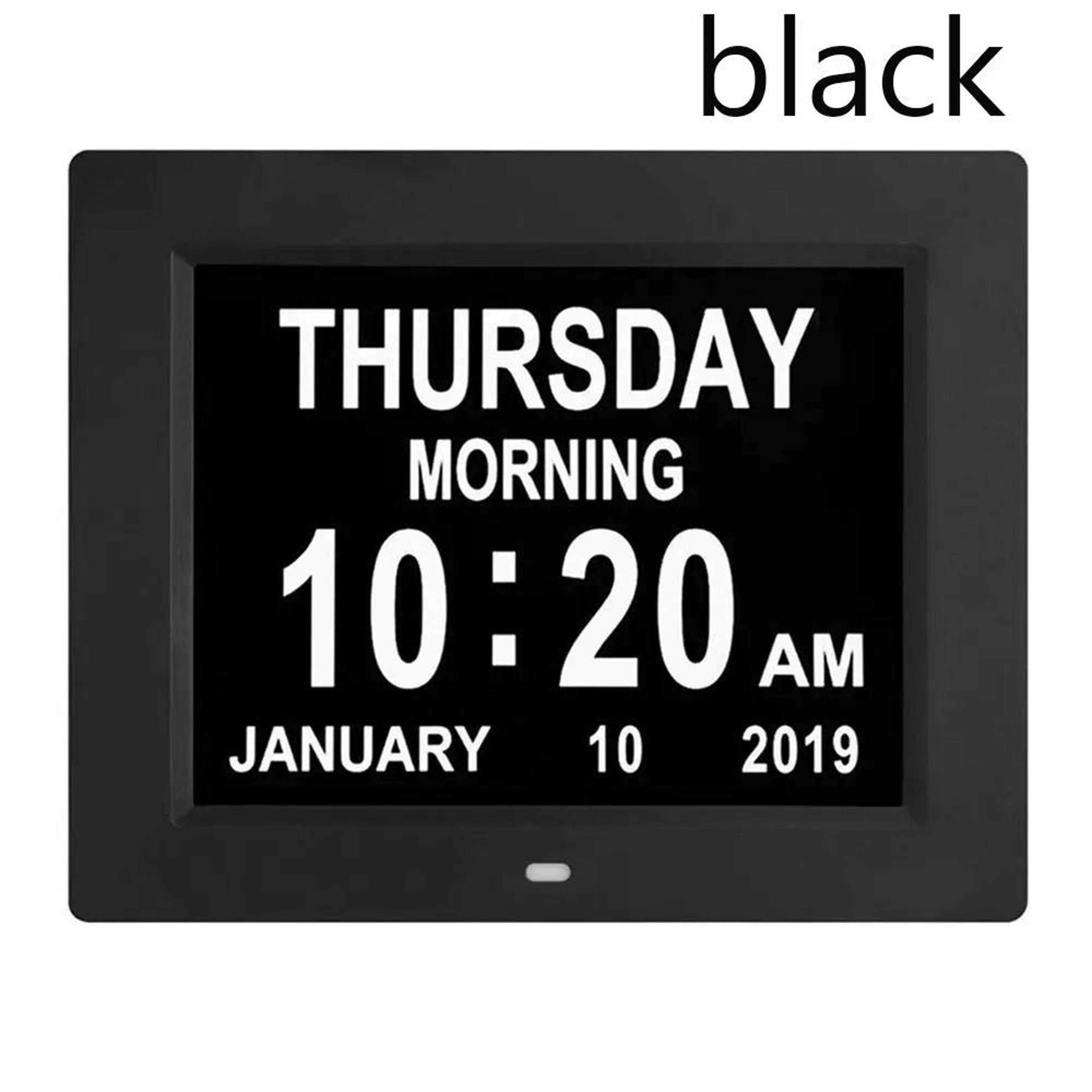 Large Digital Day Date Clock With Calendar And Alarm 1