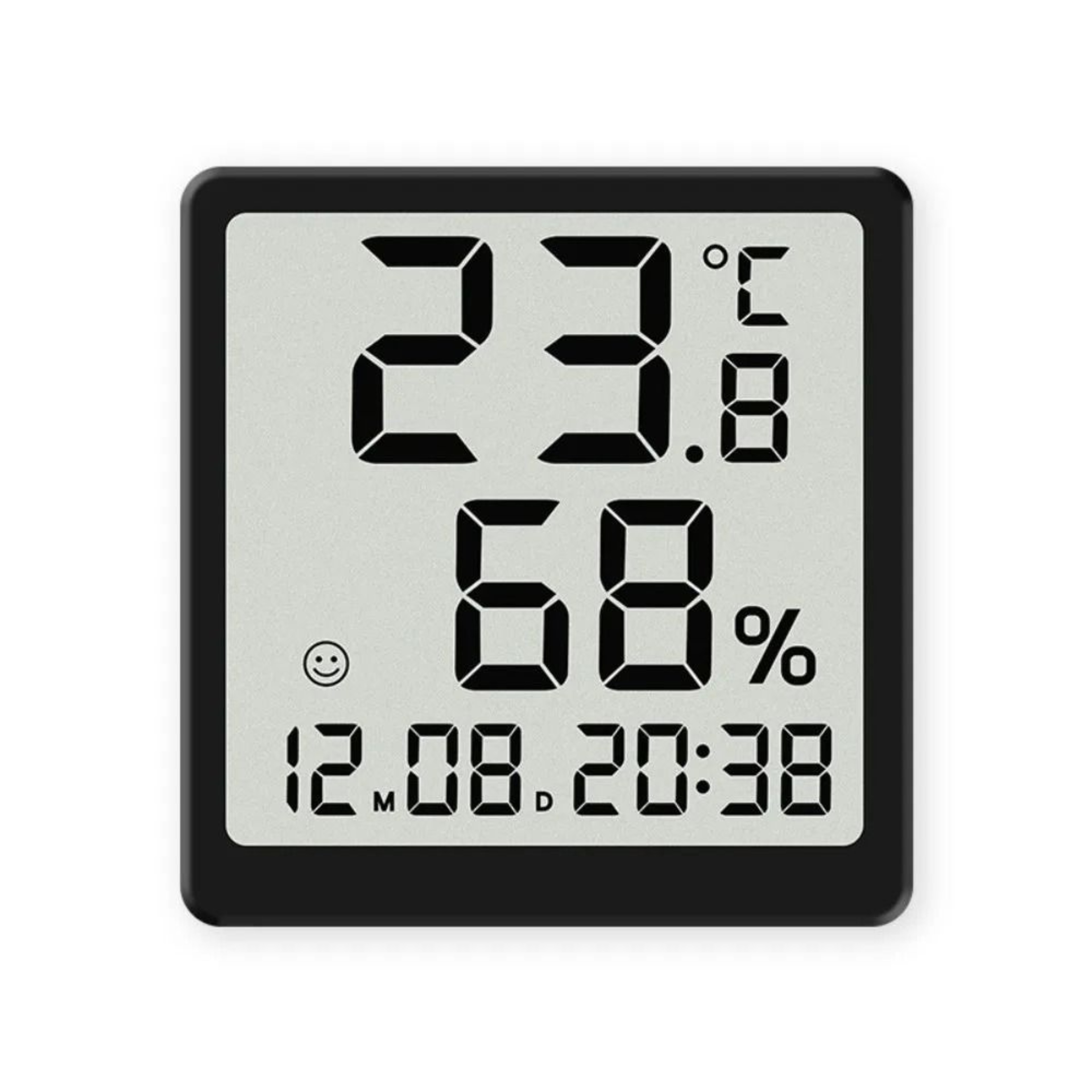 Minimalist Magnetic Digital Clock With Temperature And Humidity Display 1