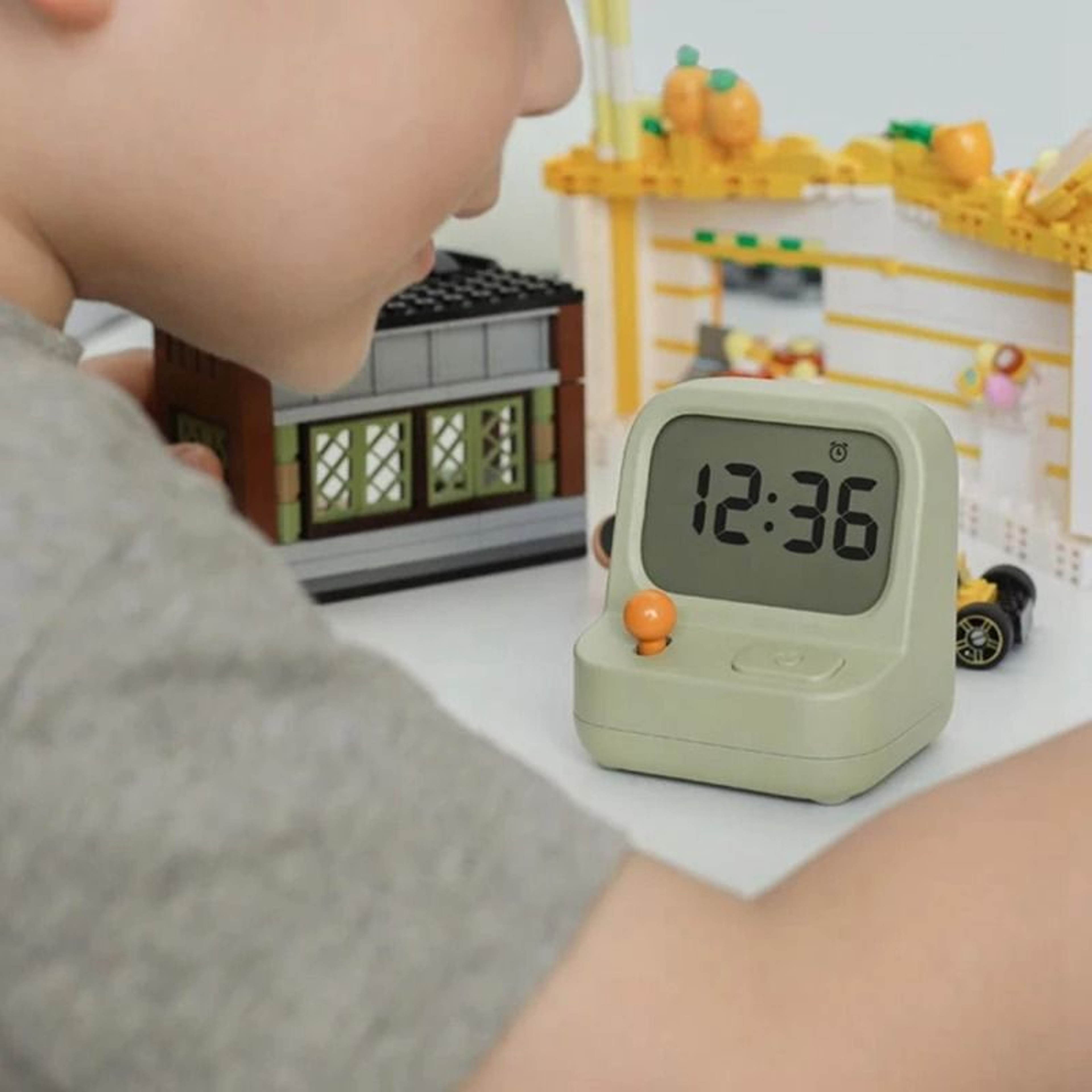 Retro Game Machine Alarm Clock With Countdown Timer And Snooze 4
