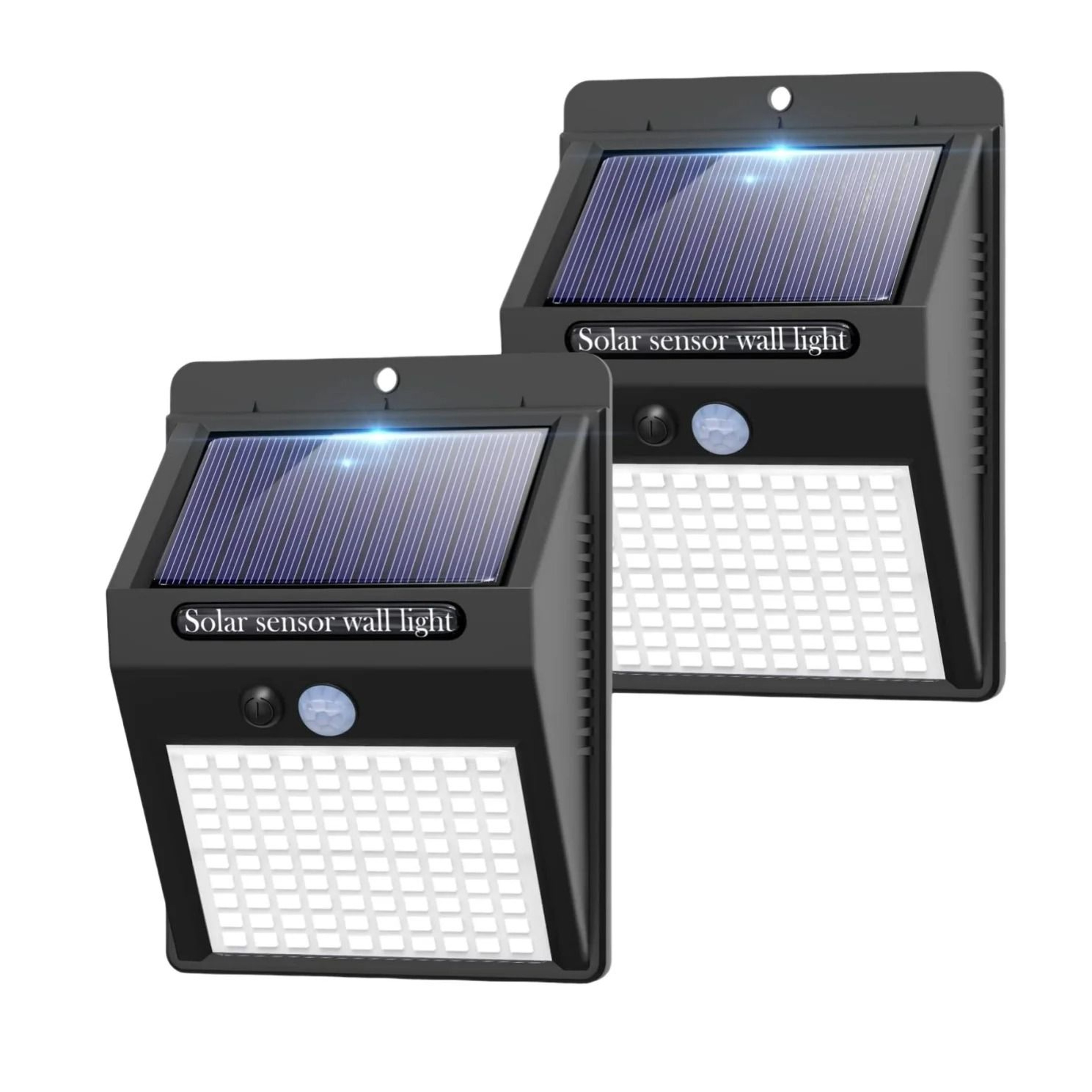 100 LED Solar Motion Sensor Light With 3 Lighting Modes 1