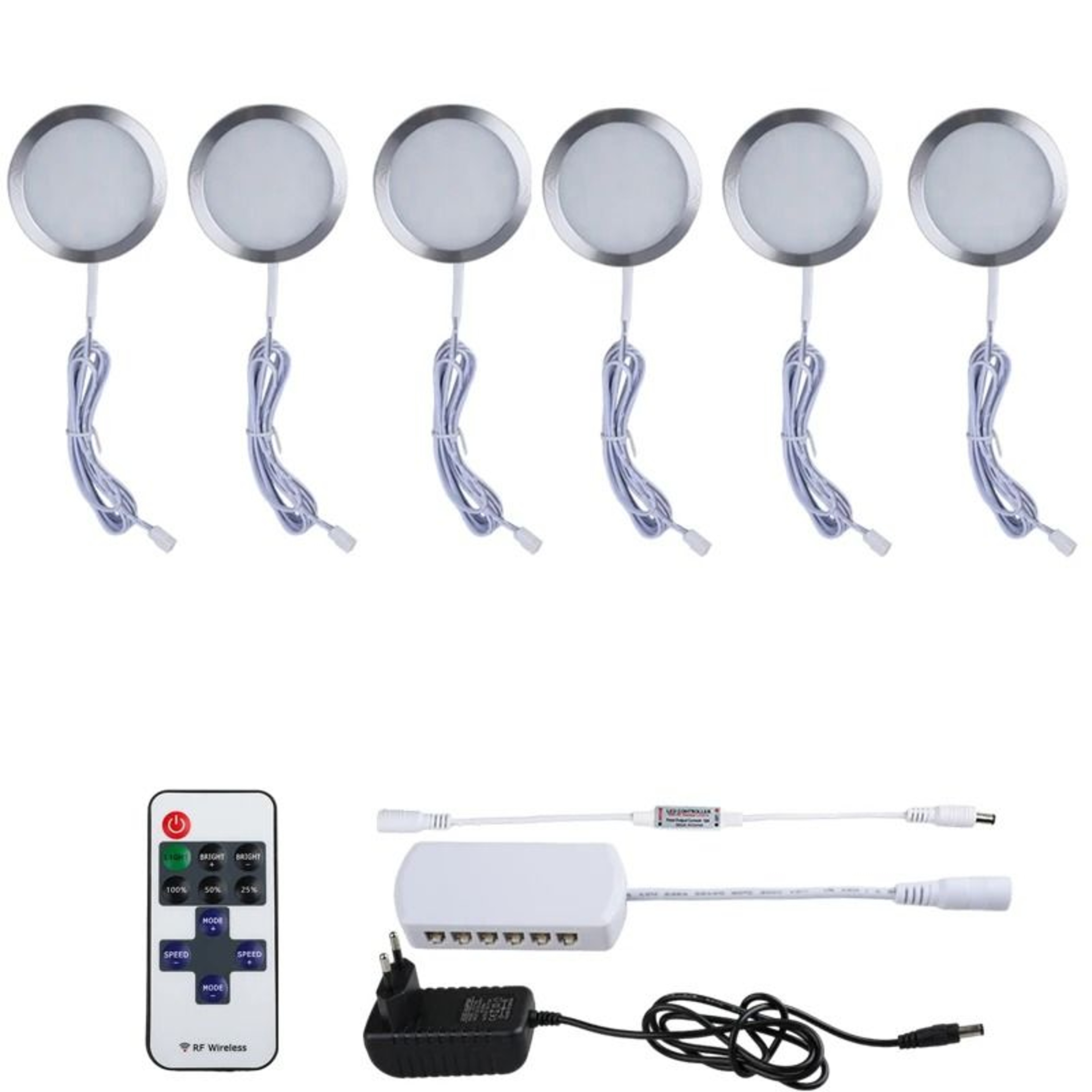 12V Under Cabinet LED Lights With Remote Control 4