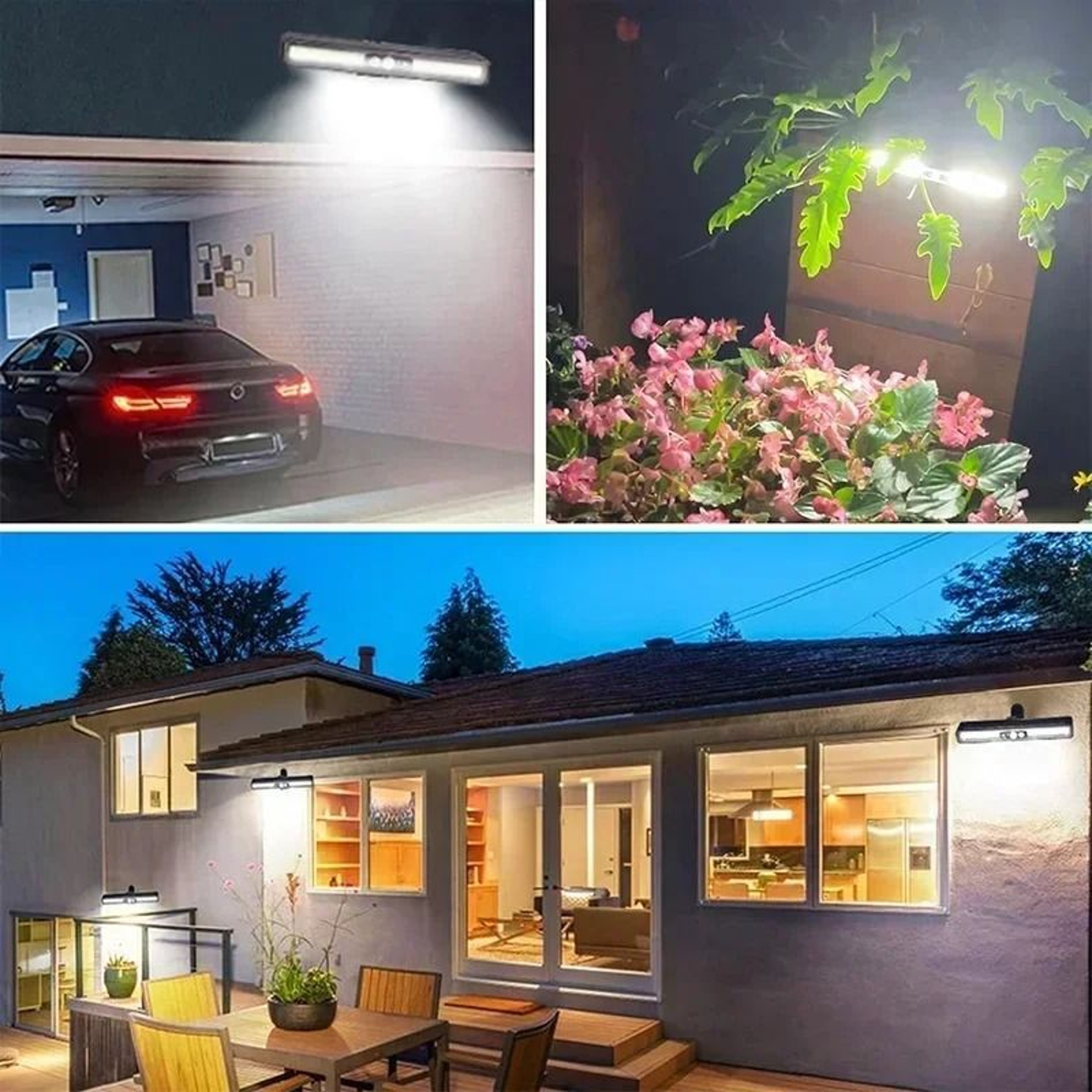 ClipOn Solar Motion Sensor Light Waterproof Outdoor Security Lamp 6