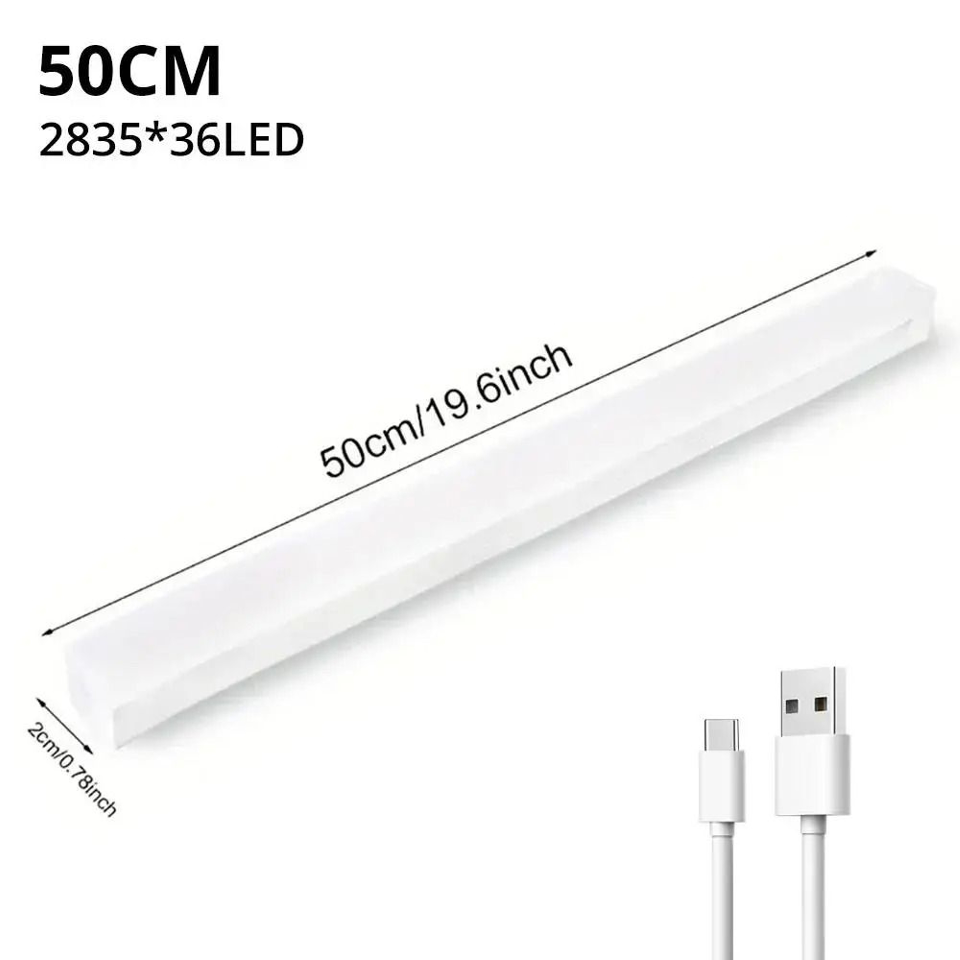 Rechargeable Motion Sensor Cabinet Light With Magnetic Mount 4