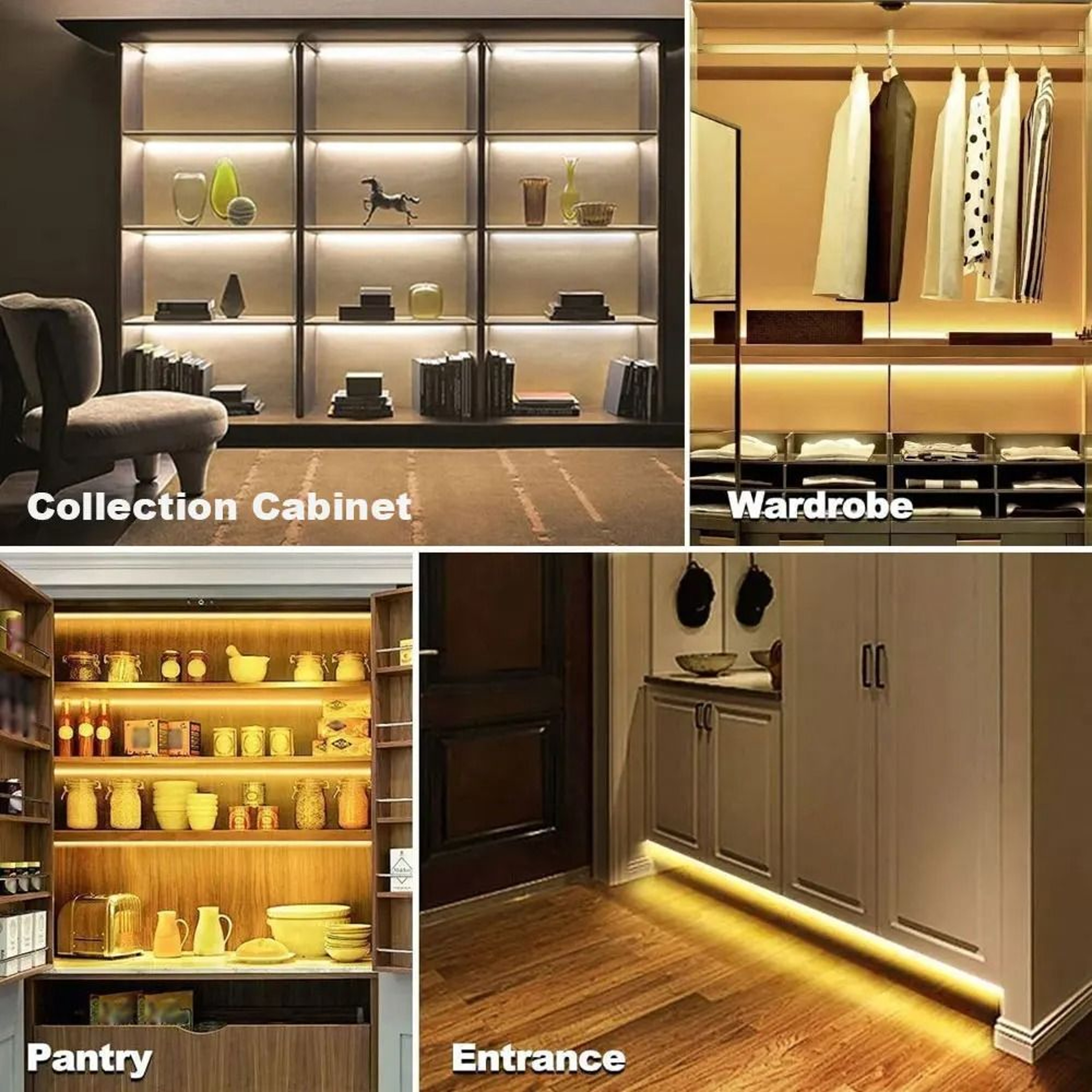 5V USB COB LED Strip Light With Hidden Touch Dimmer 7