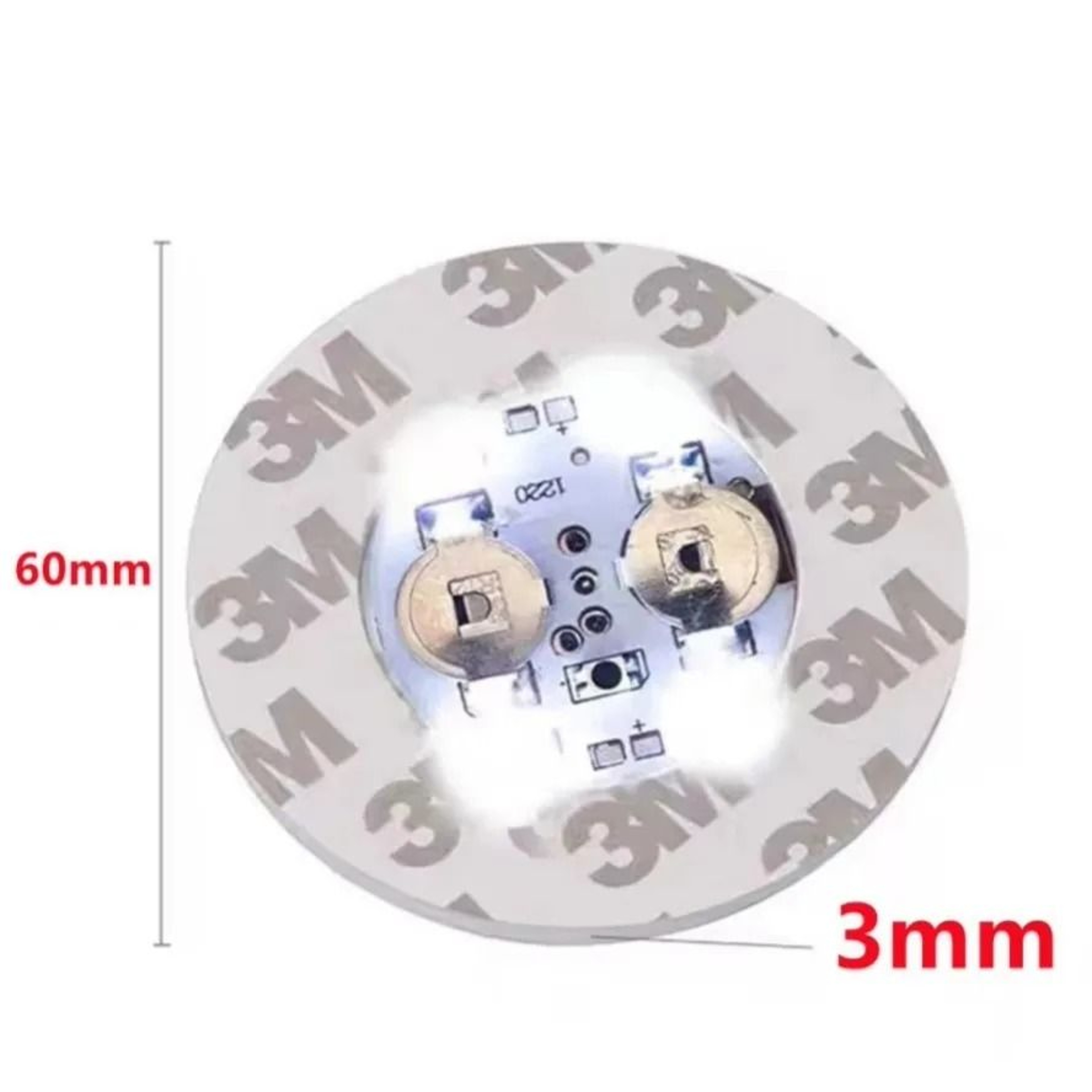 Light Up Coasters 3Mode Battery Powered Drink Pads 16