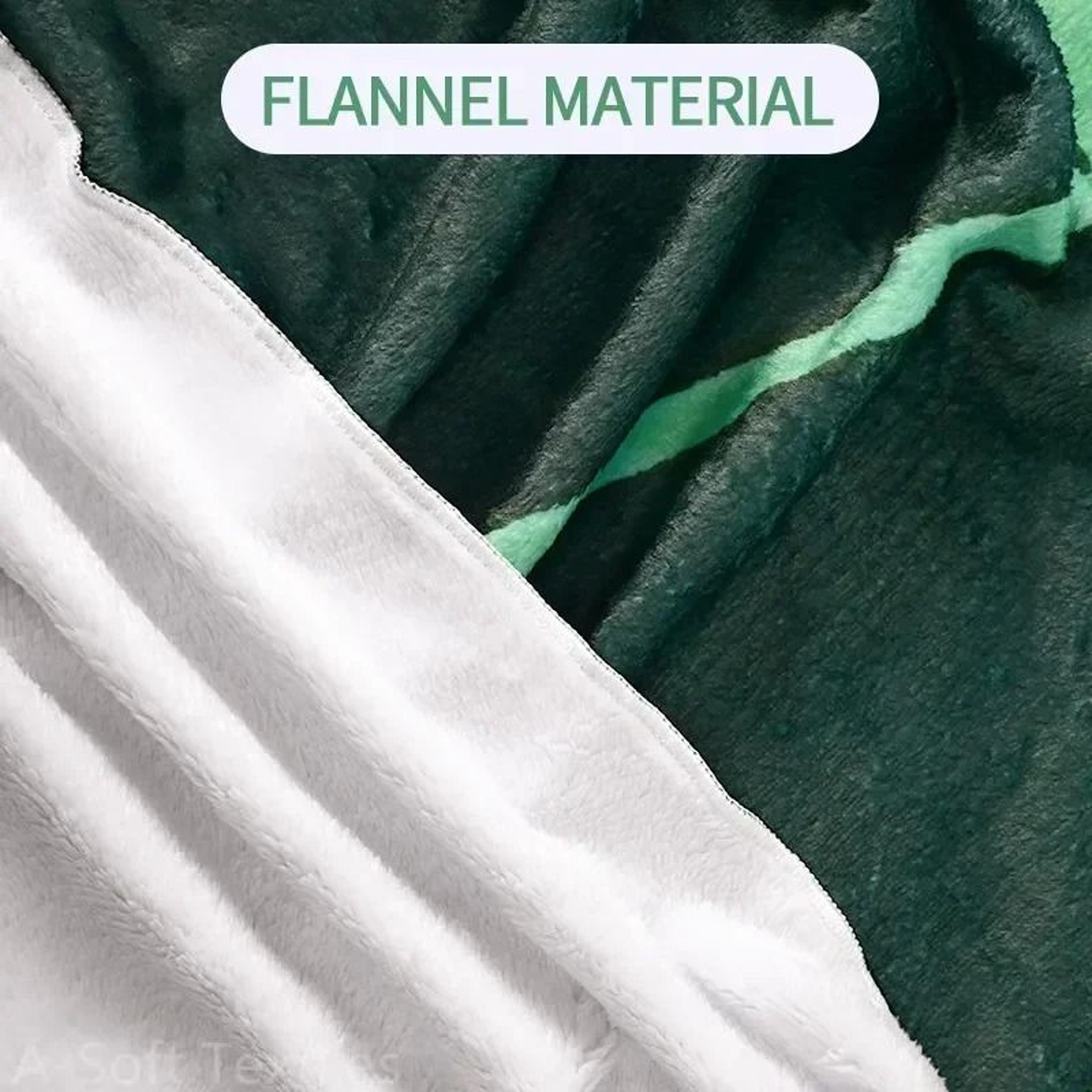 Giant Gloriosum Leaf Blanket Soft Plant Throw Blanket 6