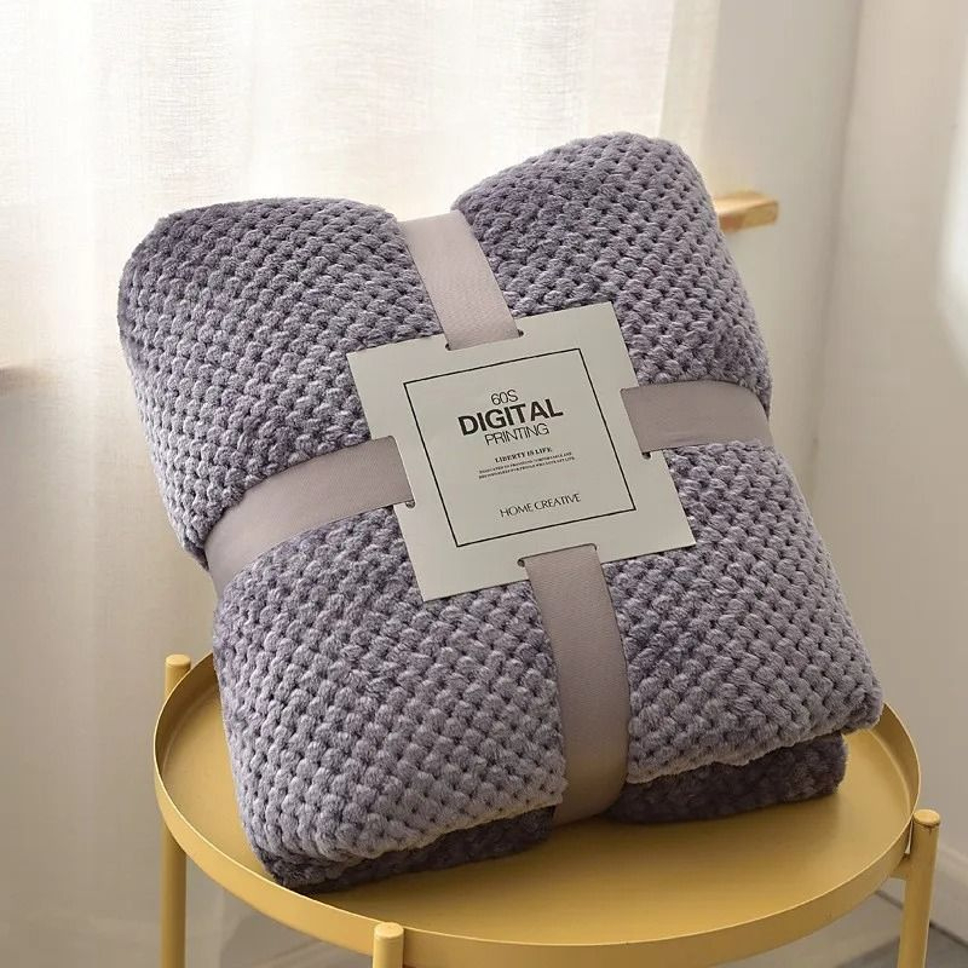 Winter Warm Fleece Throw Blanket Soft Flannel Bed Cover 0