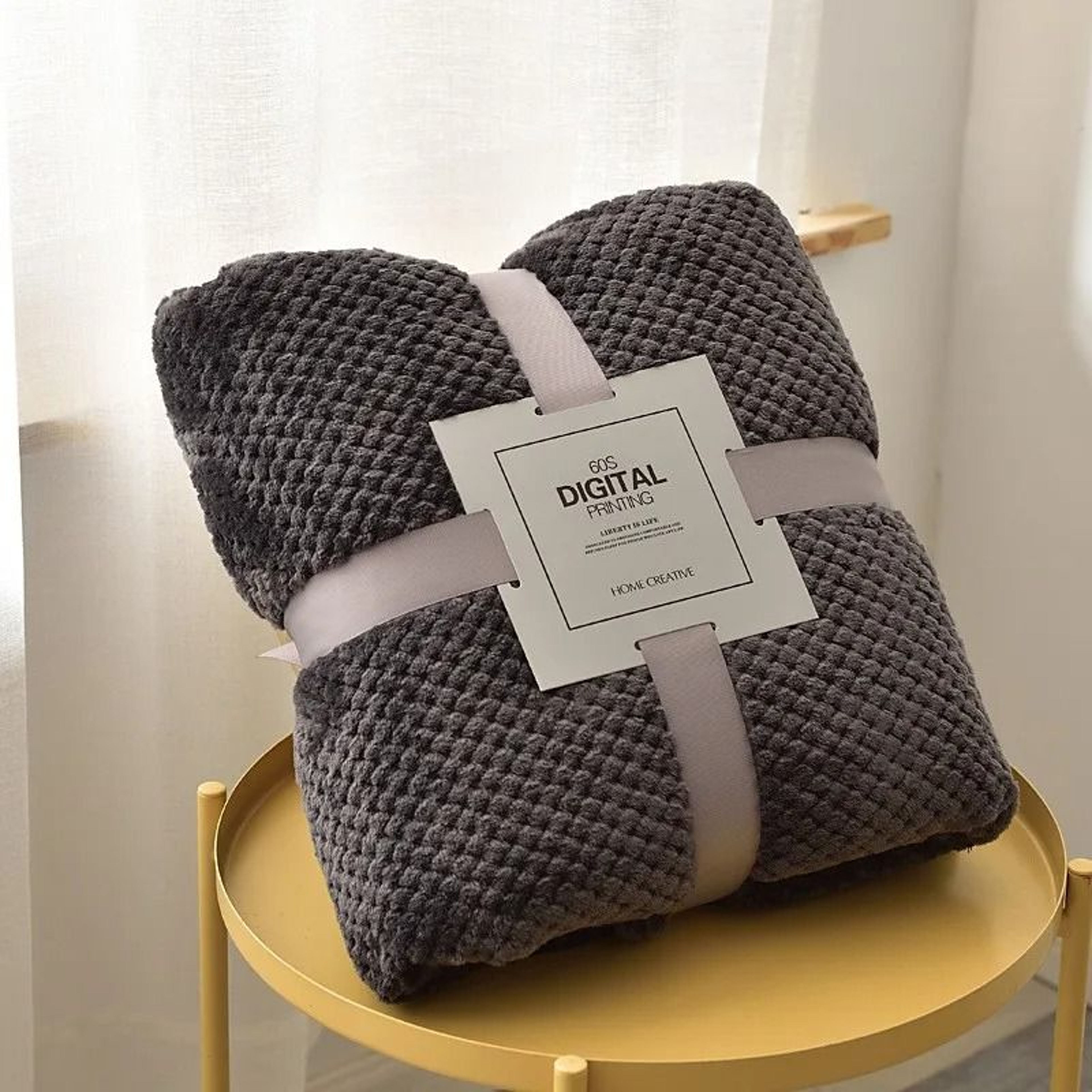 Winter Warm Fleece Throw Blanket Soft Flannel Bed Cover 3