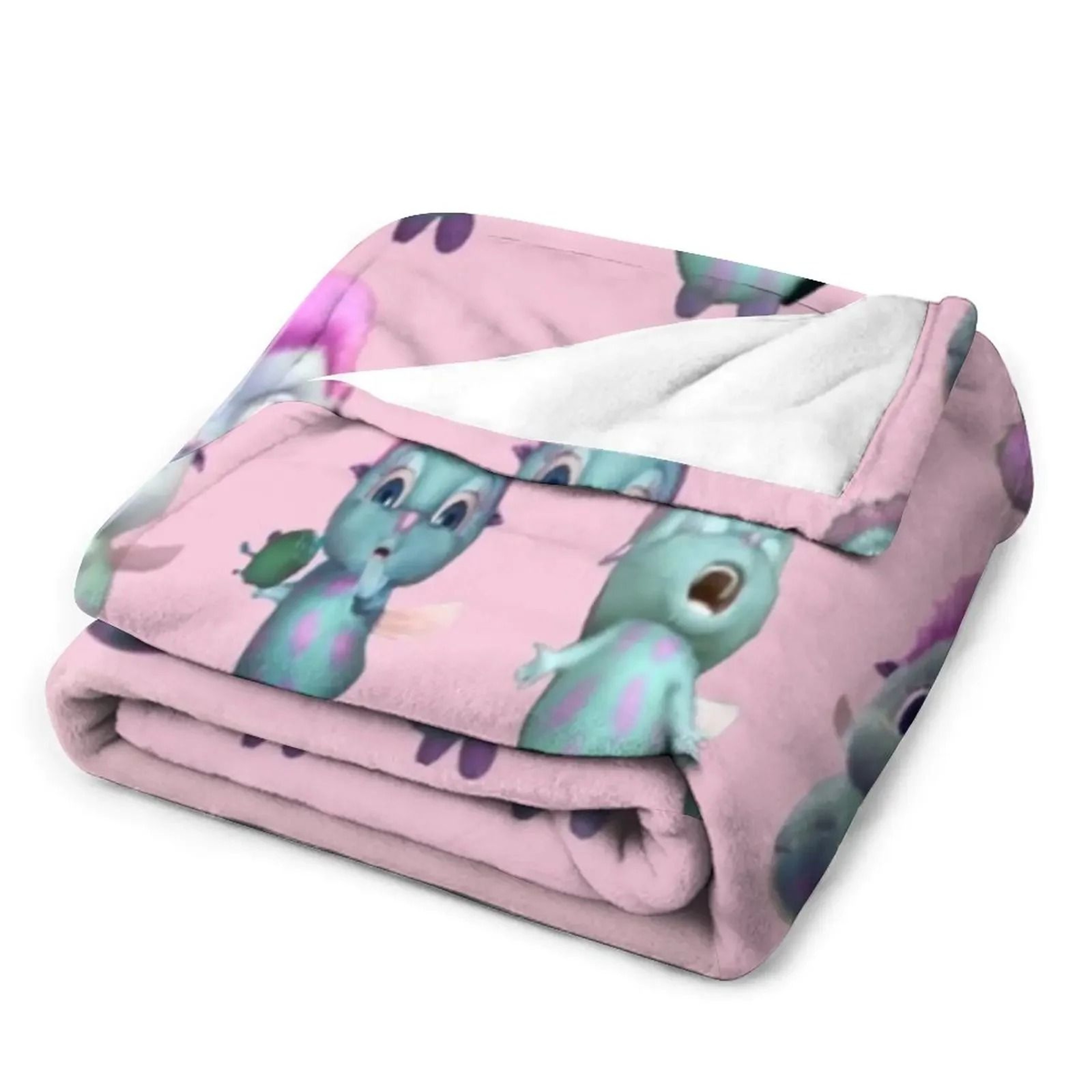 Bibble Expressions Plush Throw Blanket Soft Decorative Bed Throw 4