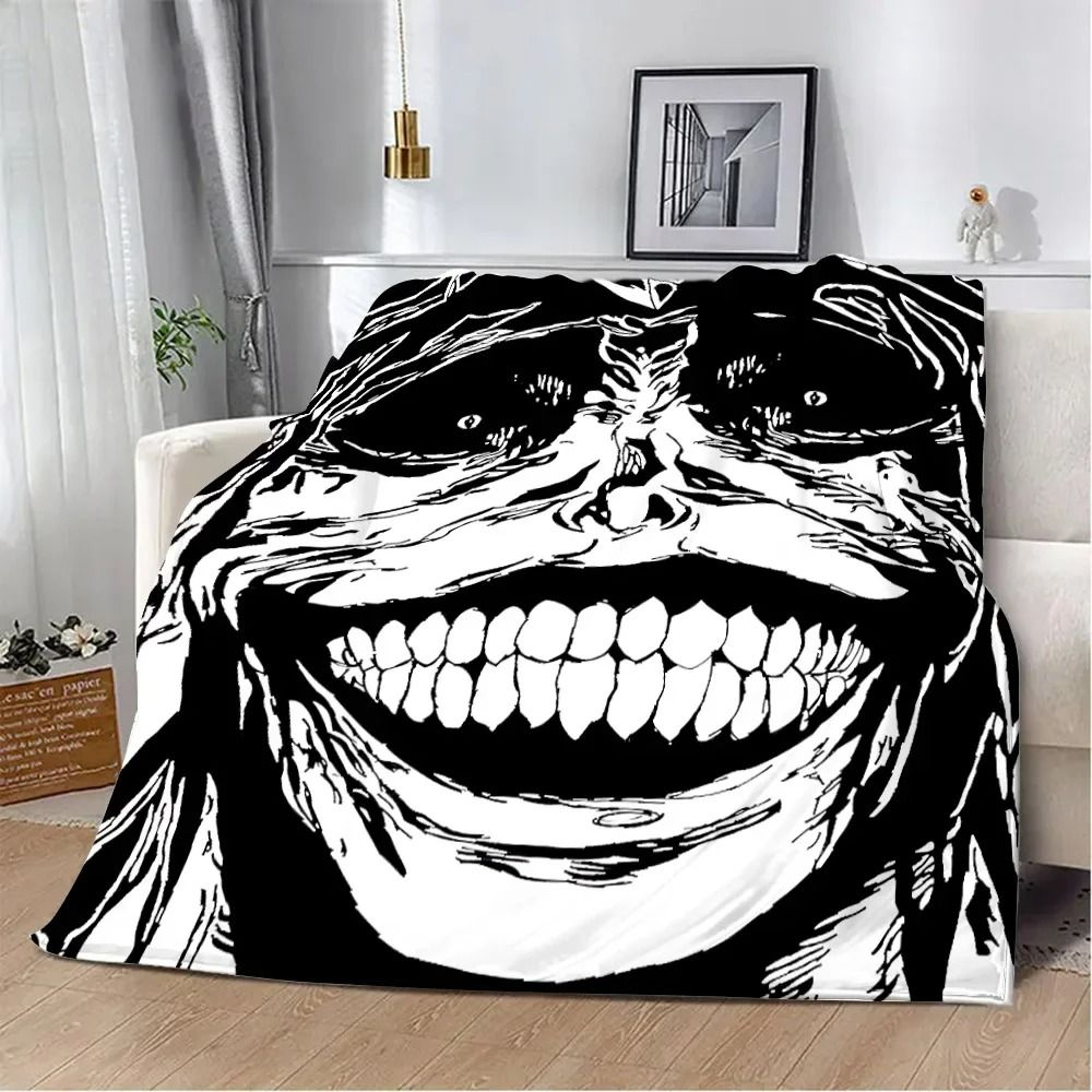 Solo Leveling Flannel Throw Blanket Soft 3D Anime Sofa And Bed Cover 5