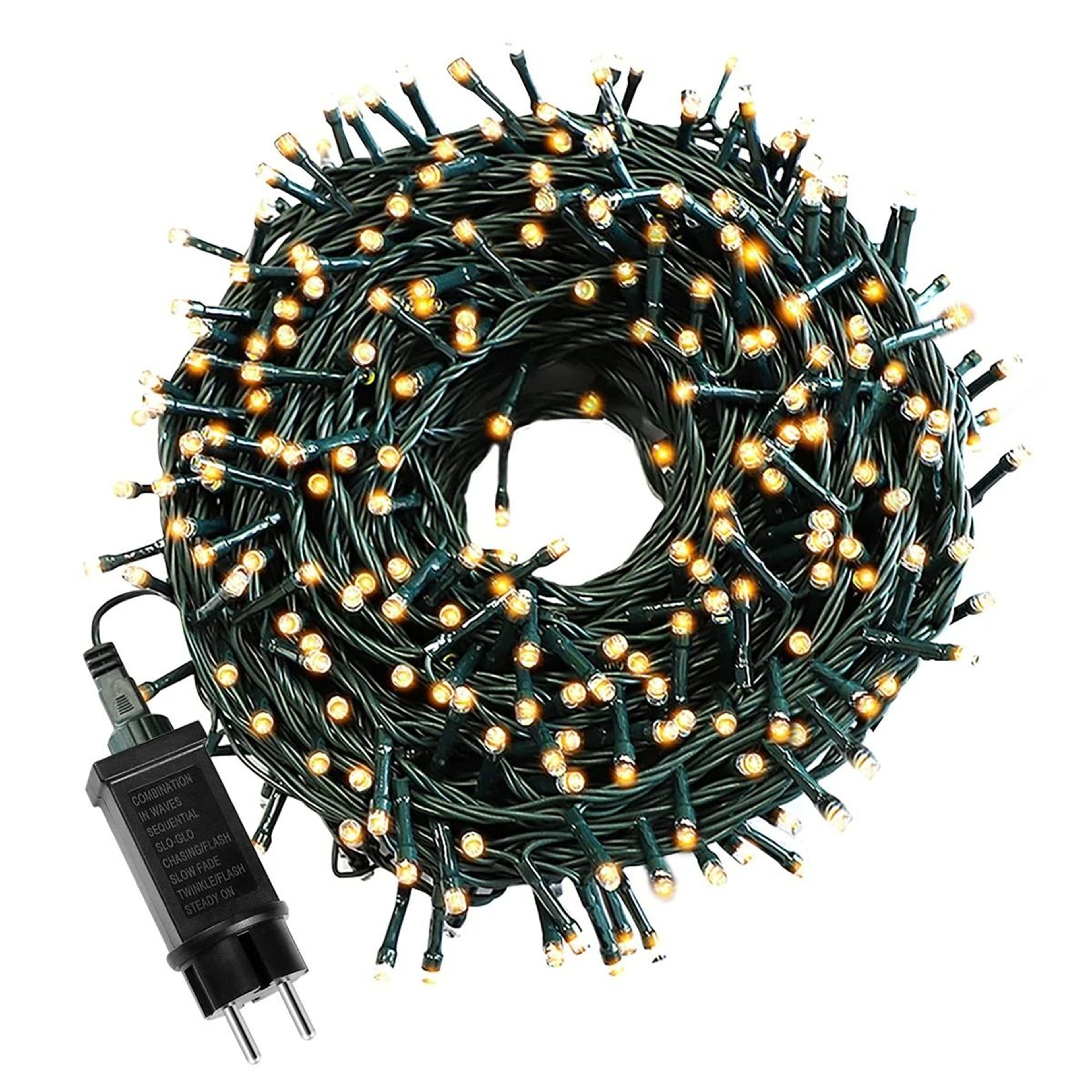 GlowScape LED Christmas Lights And Fairy String Lights 8 Mode Outdoor Decor 0