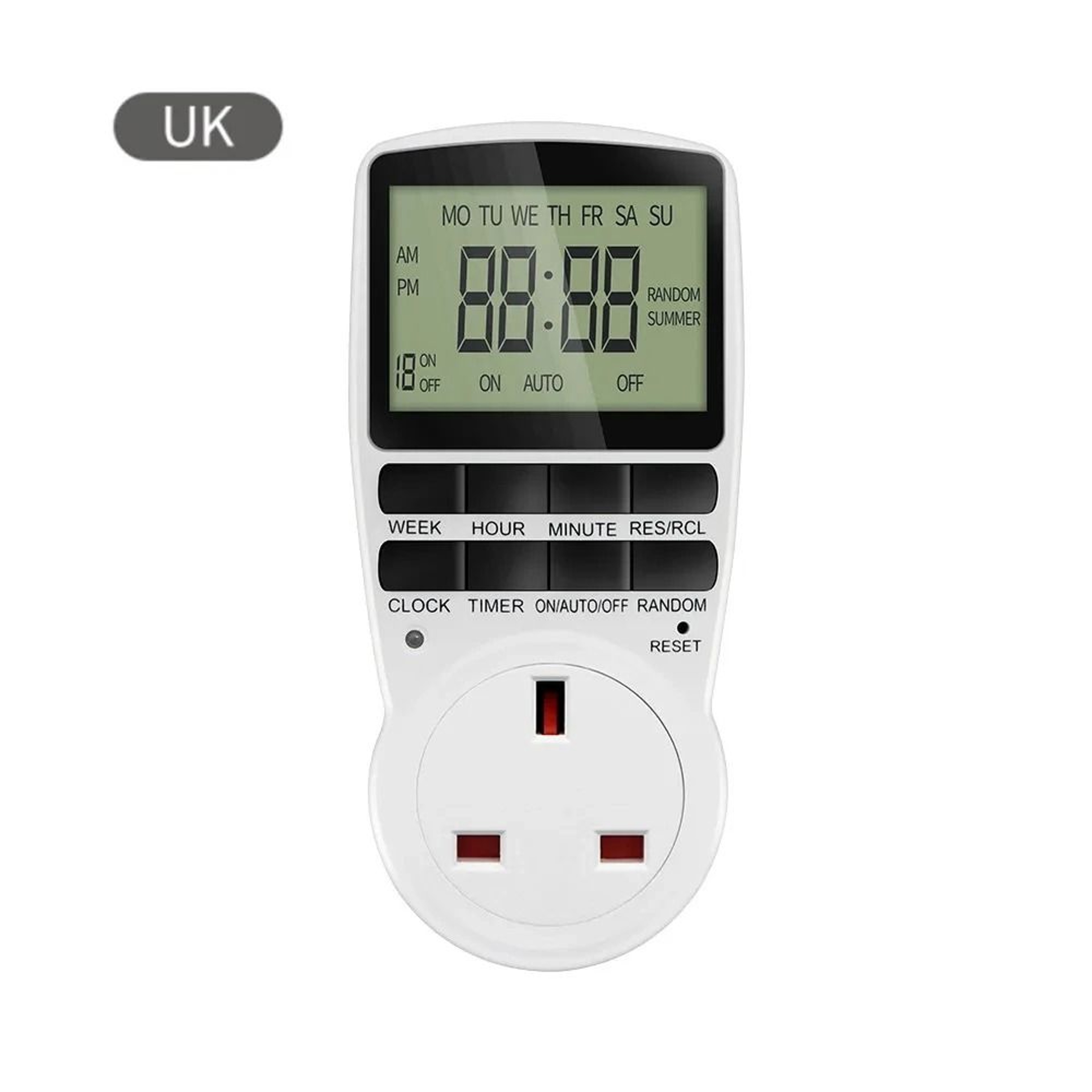 MultiPlug Digital Timer Outlet And Programmable Timer Socket 4