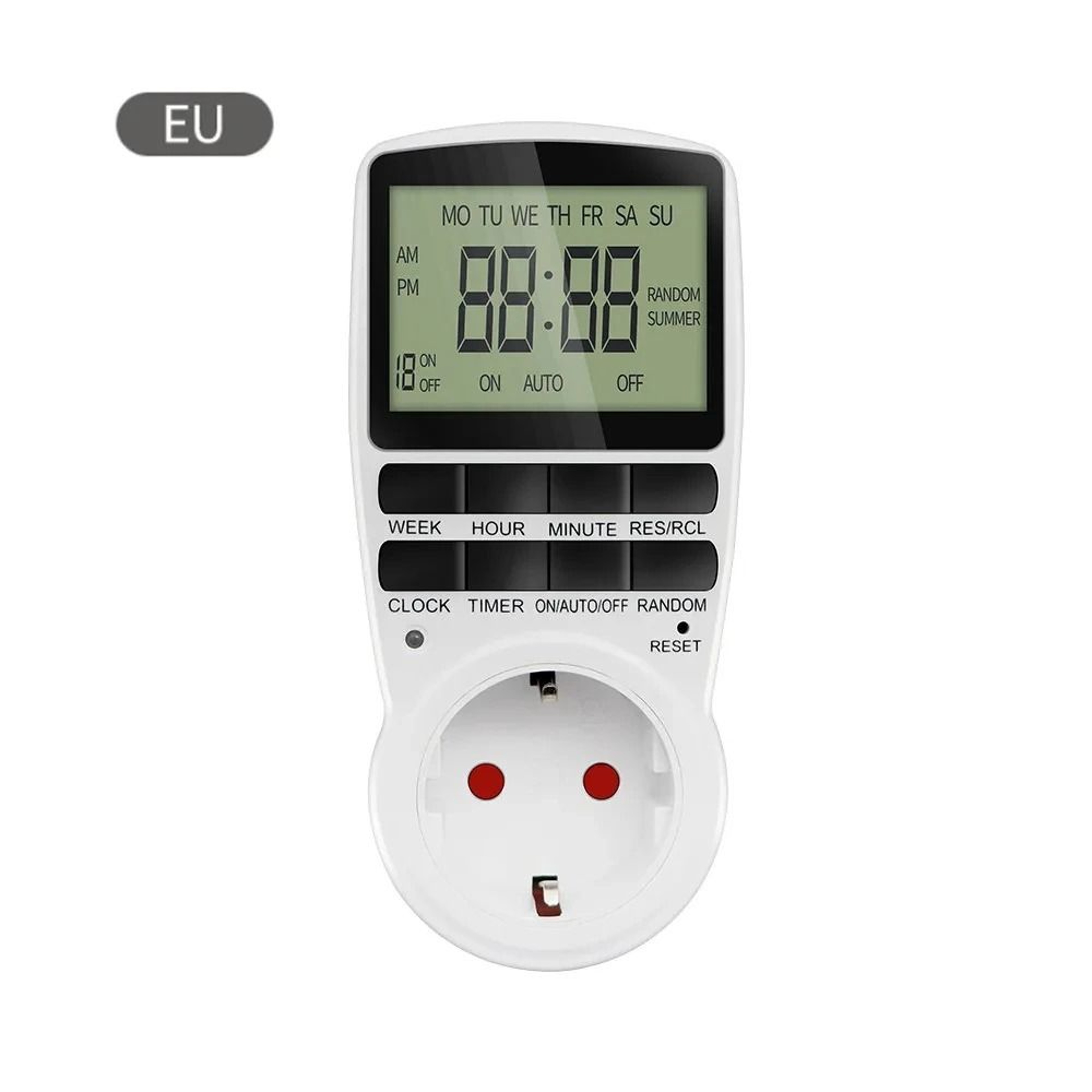 MultiPlug Digital Timer Outlet And Programmable Timer Socket 2