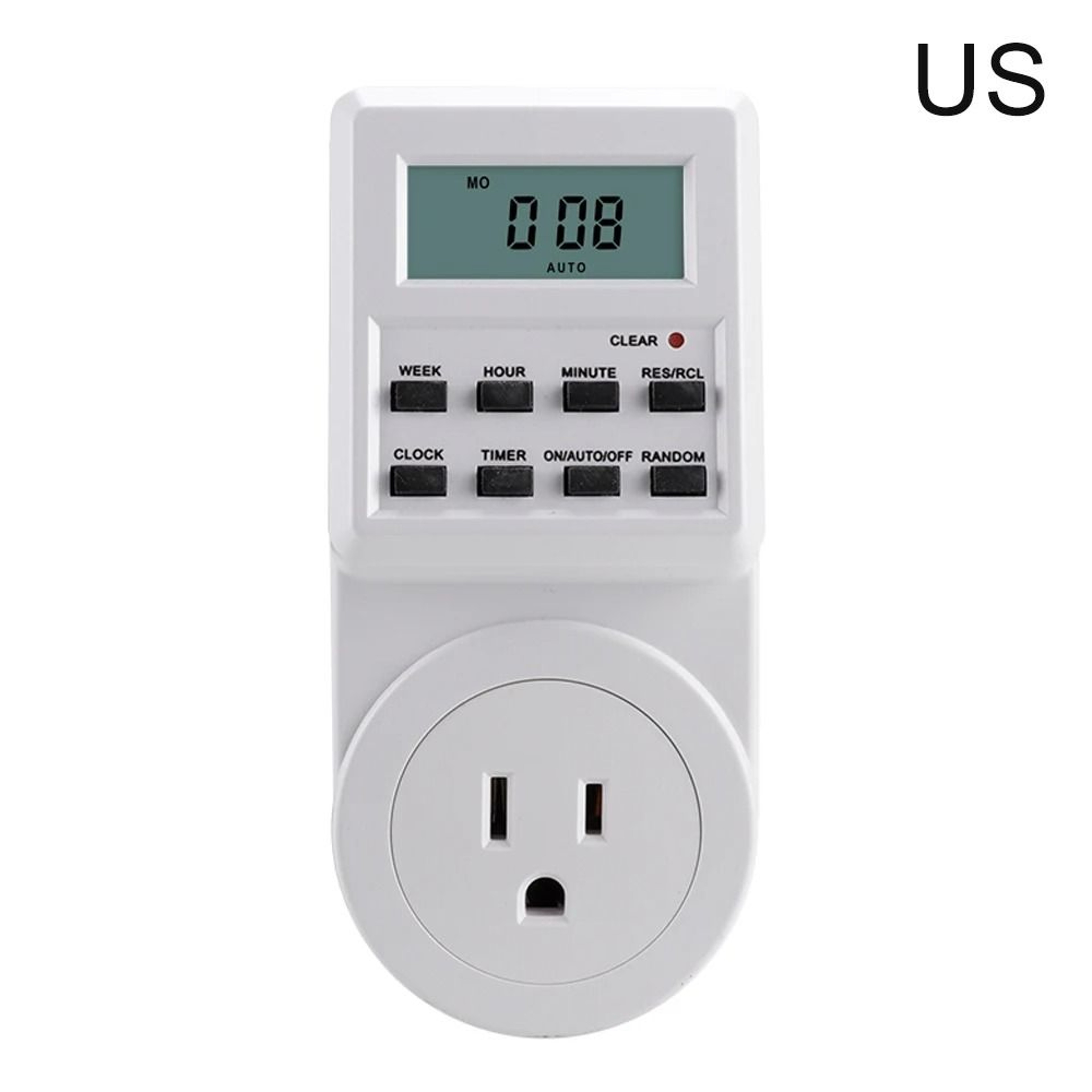 Smart Digital Timer Outlet With 7Day Programmable Timer 1