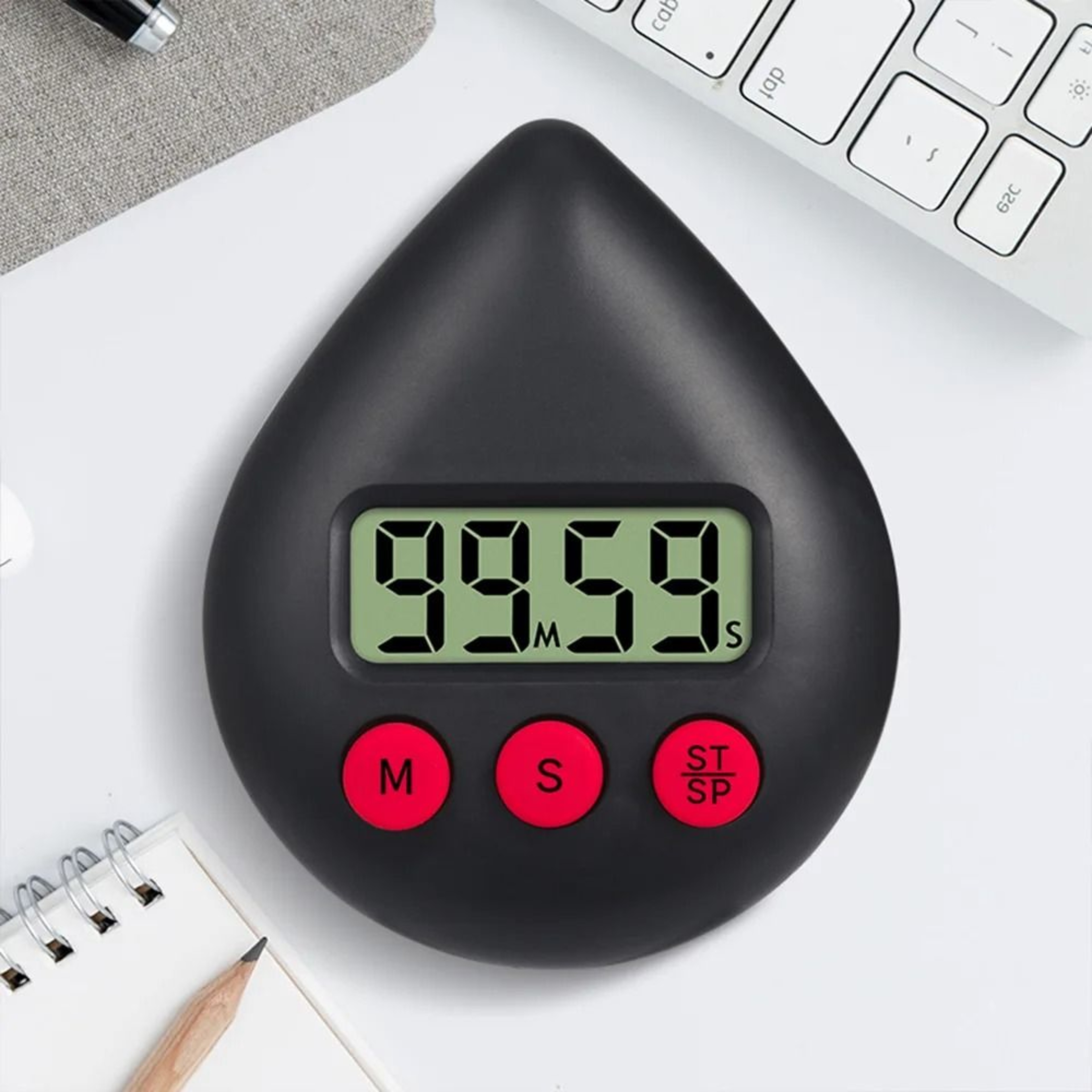 Classic Mechanical Kitchen Timer And 60Minute Countdown Timer 2