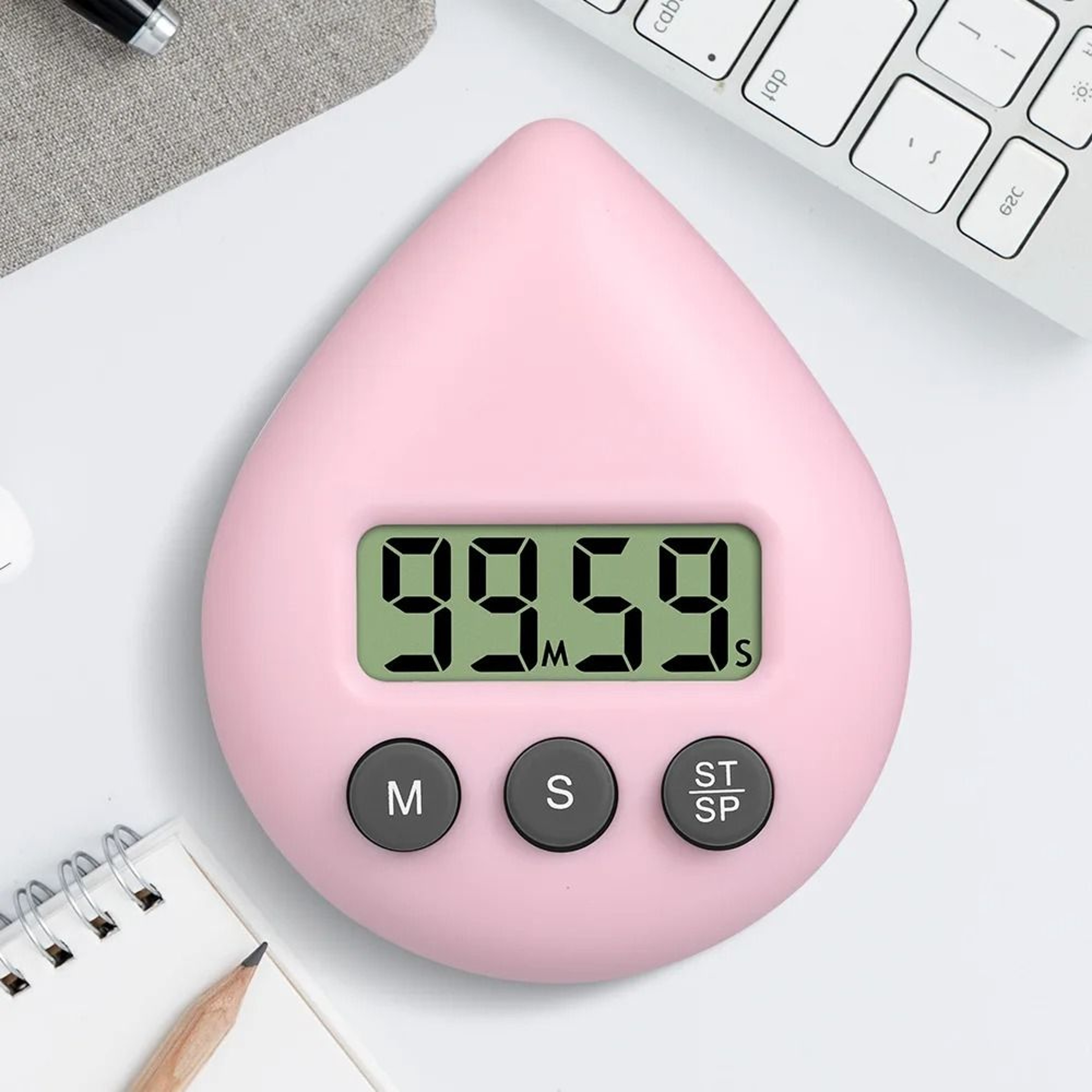 Classic Mechanical Kitchen Timer And 60Minute Countdown Timer 6