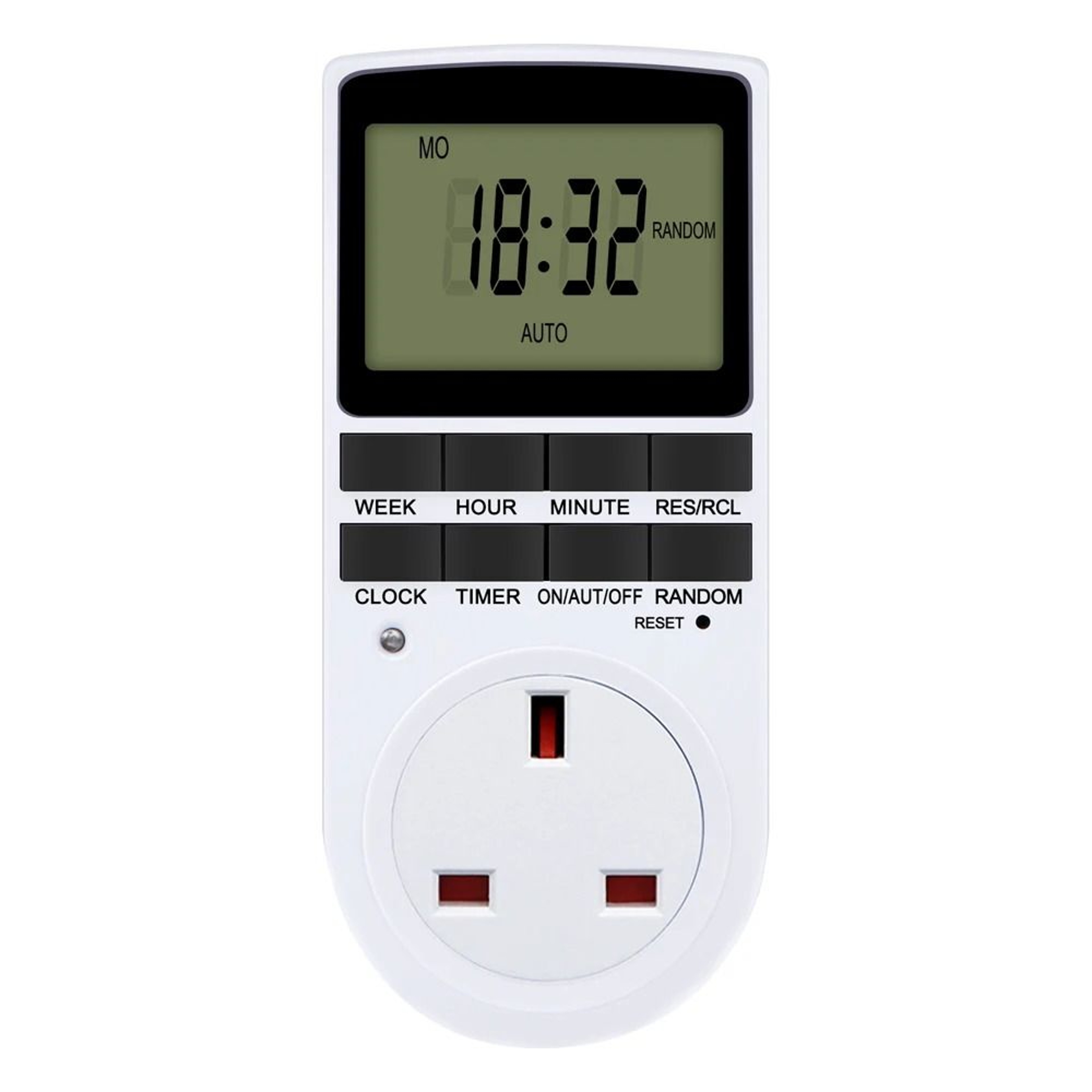 MultiRegion 24Hour Timer Plug And Programmable Timer Socket 3