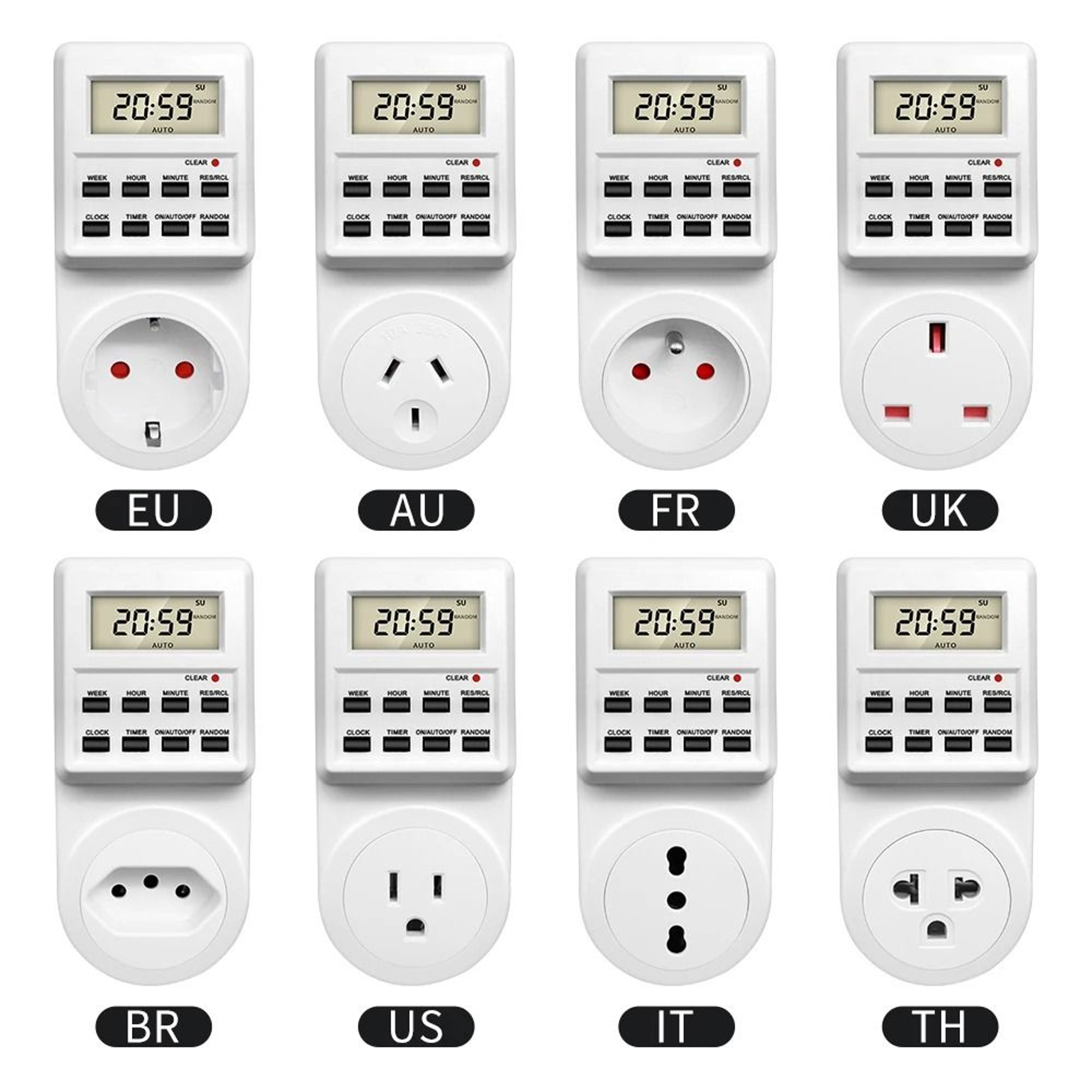 DailyControl Digital Timer Switch And Programmable Outlet Timer 14
