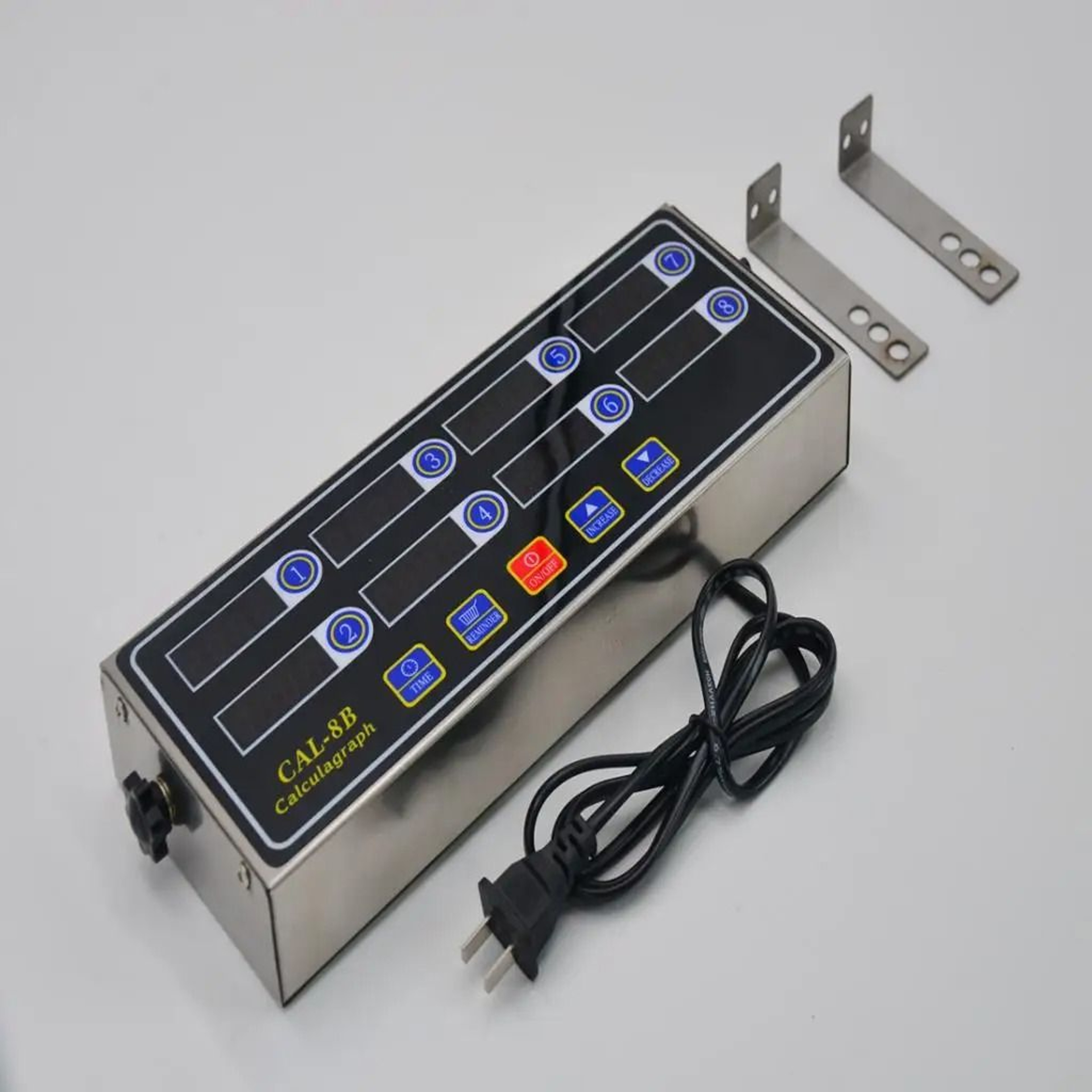 CAL8B 8 Channel Digital Timer And Commercial Kitchen Timer 4