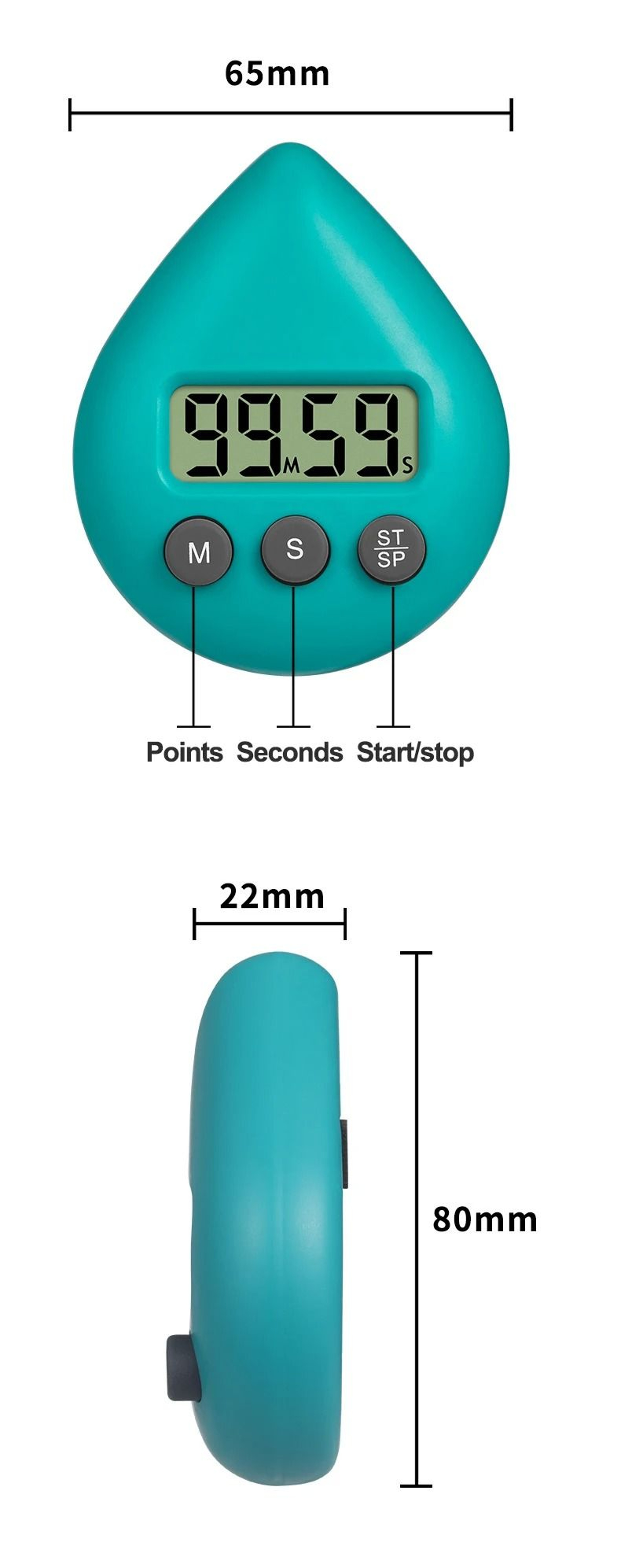 FocusDial Mechanical Kitchen Timer And 60Minute Countdown Timer 10