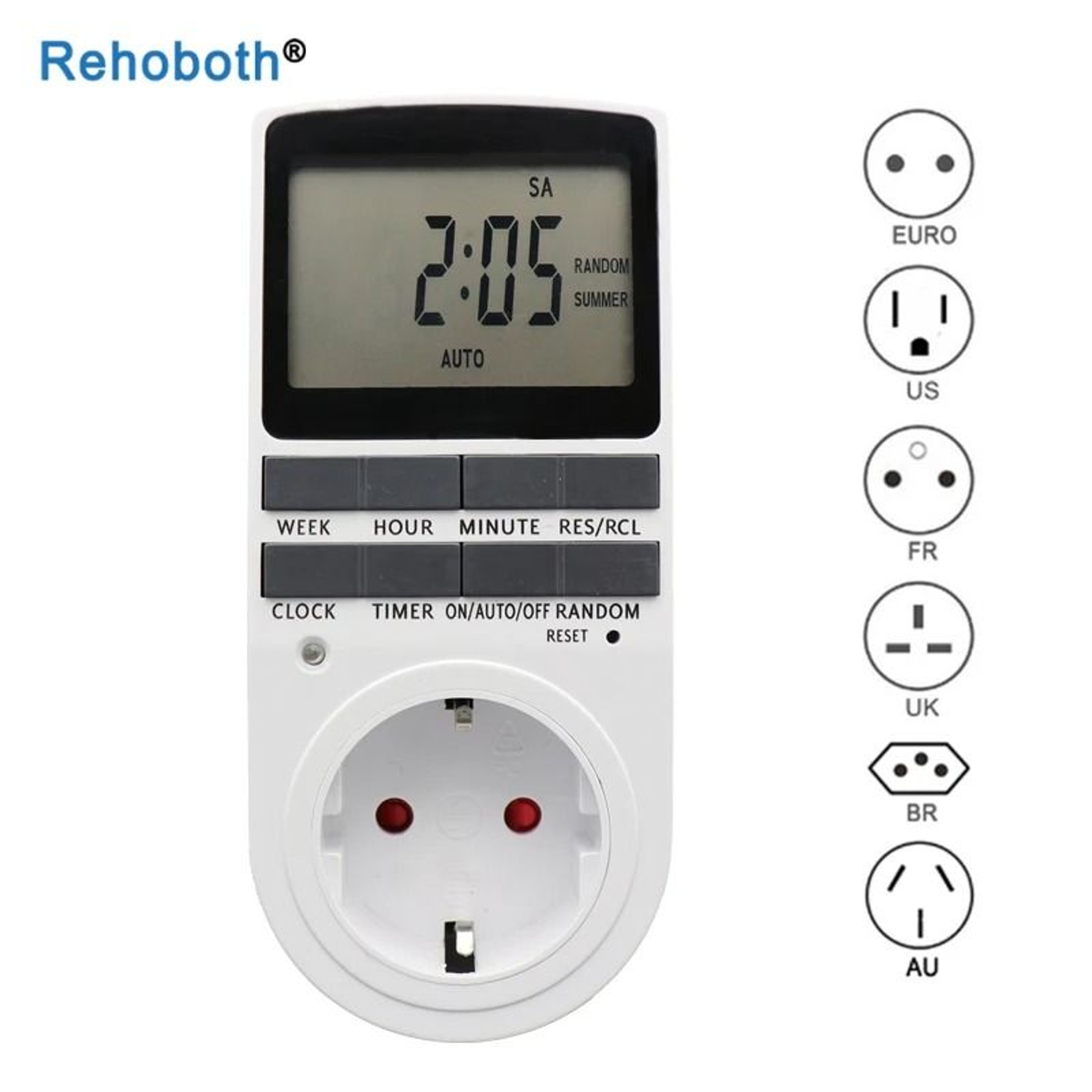 WeekWise Digital Timer Switch And Programmable Timer Socket 0