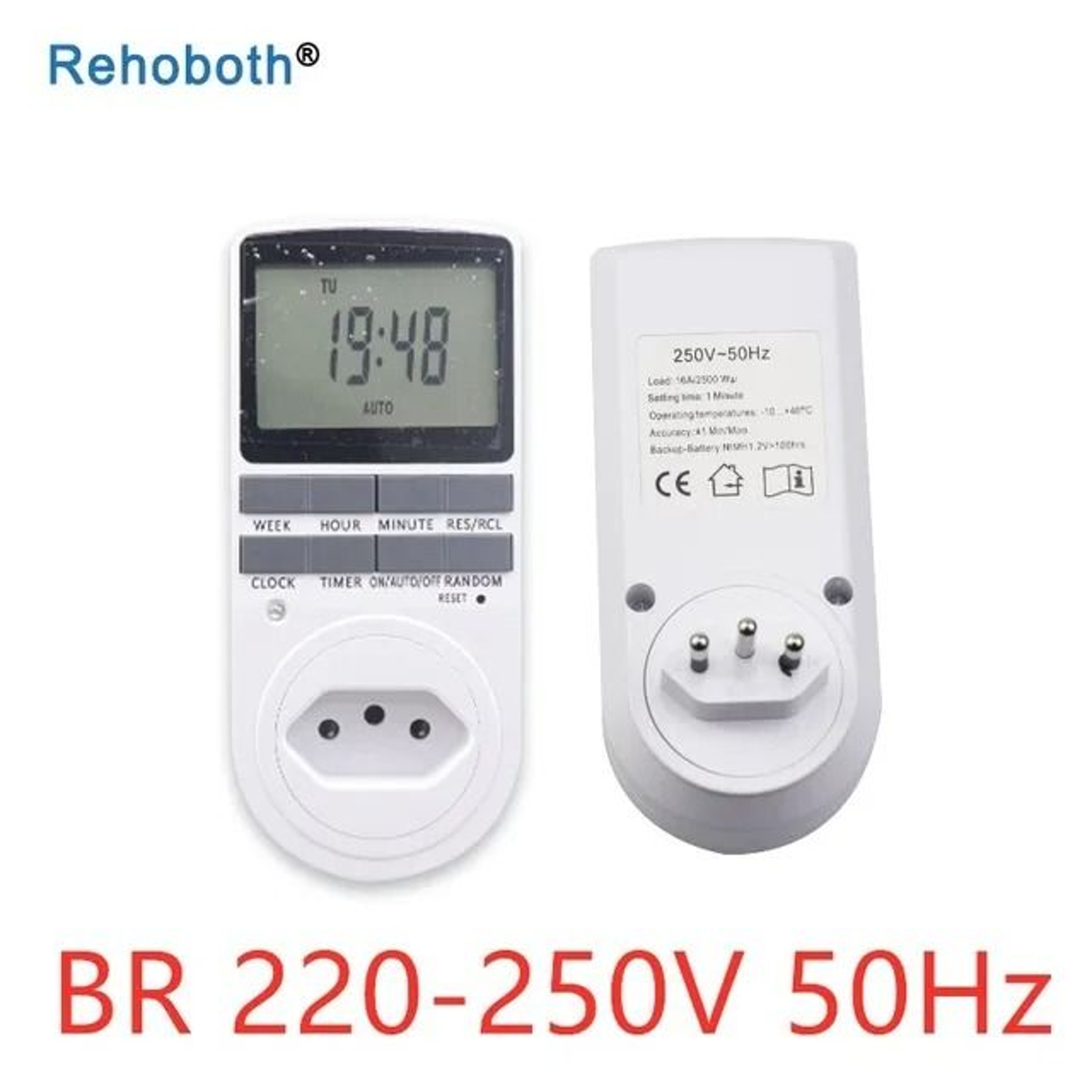 WeekWise Digital Timer Switch And Programmable Timer Socket 6