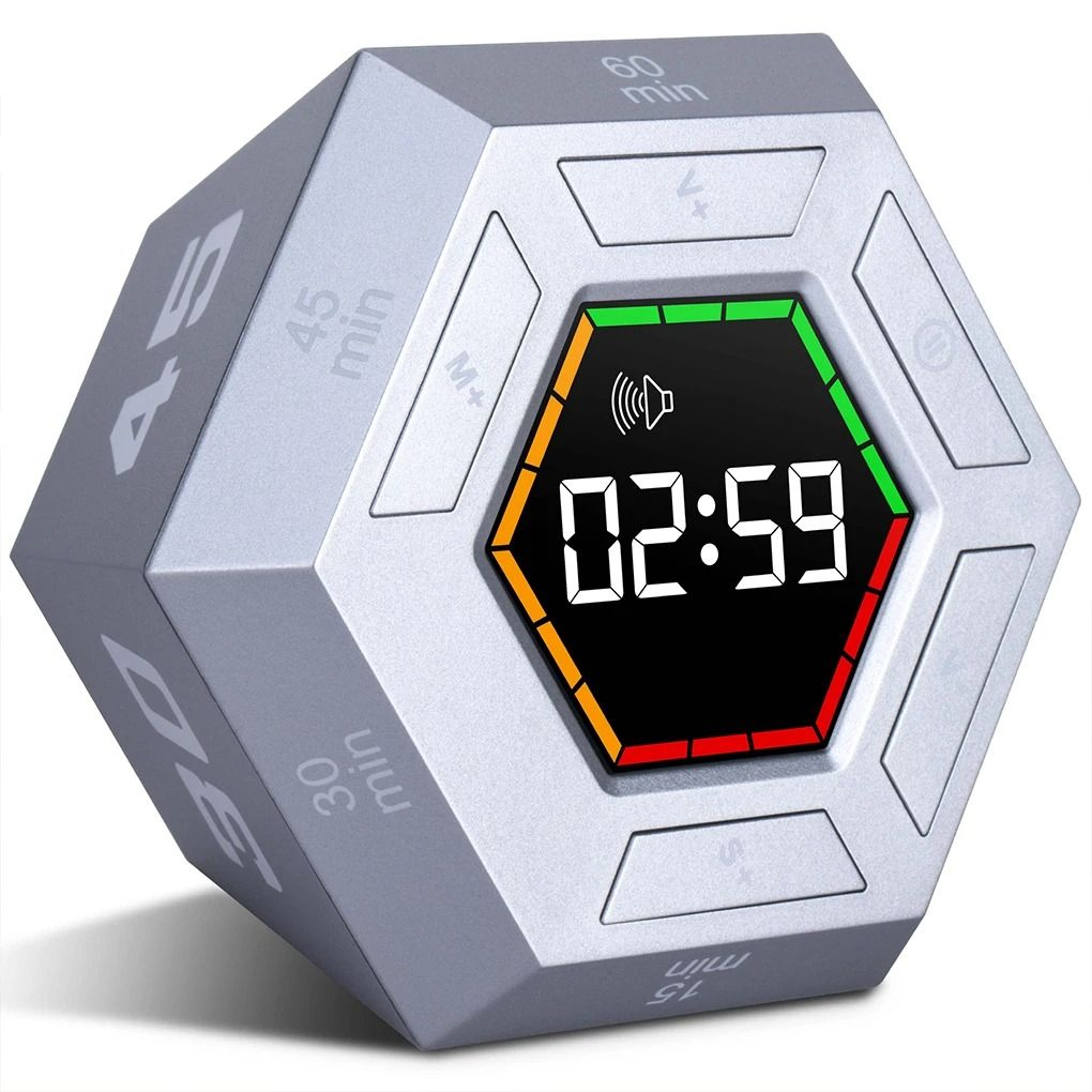 FlipFocus Hexagonal Flip Timer And Magnetic Kitchen Timer 3
