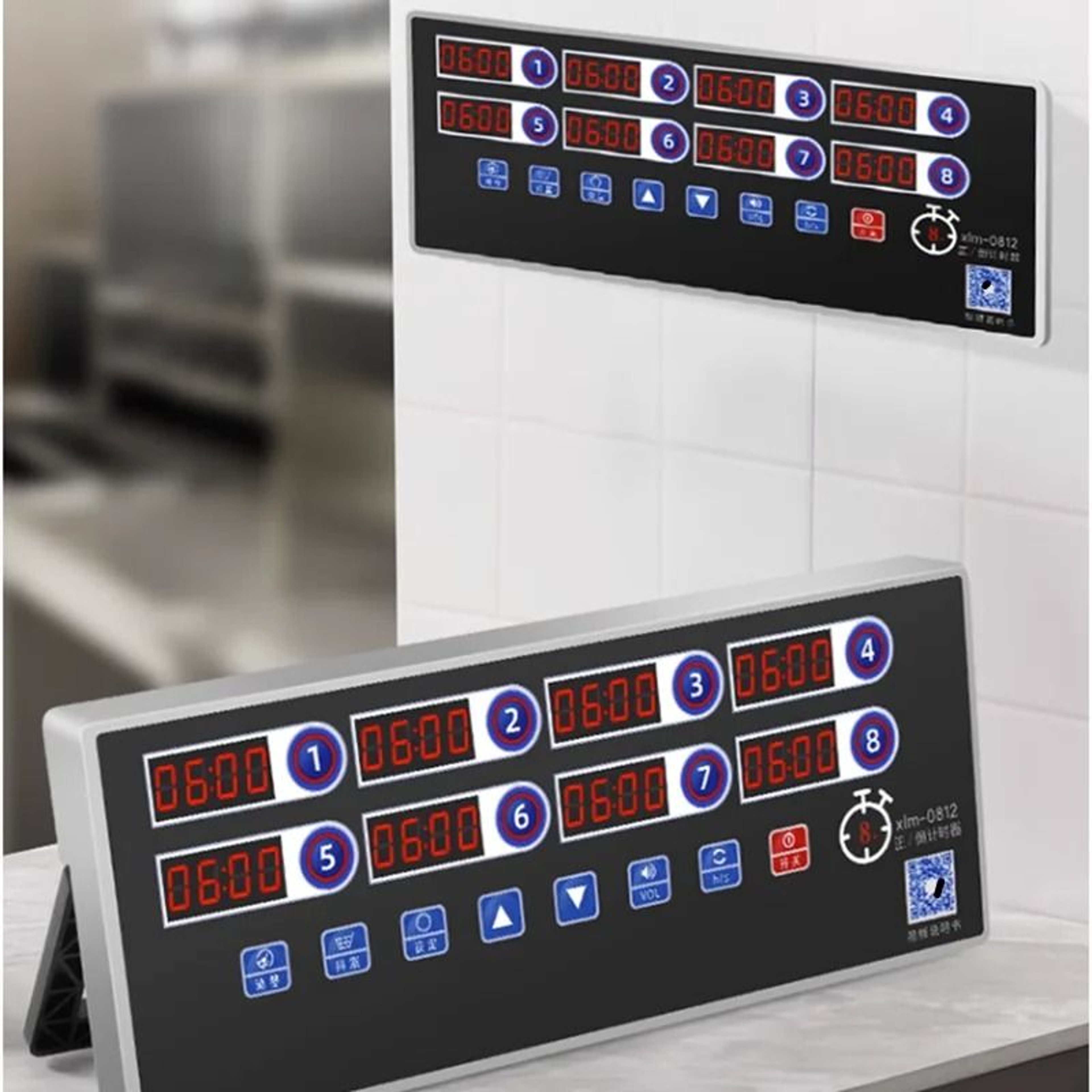CookSync 8 Channel Kitchen Timer With USB Charging 4