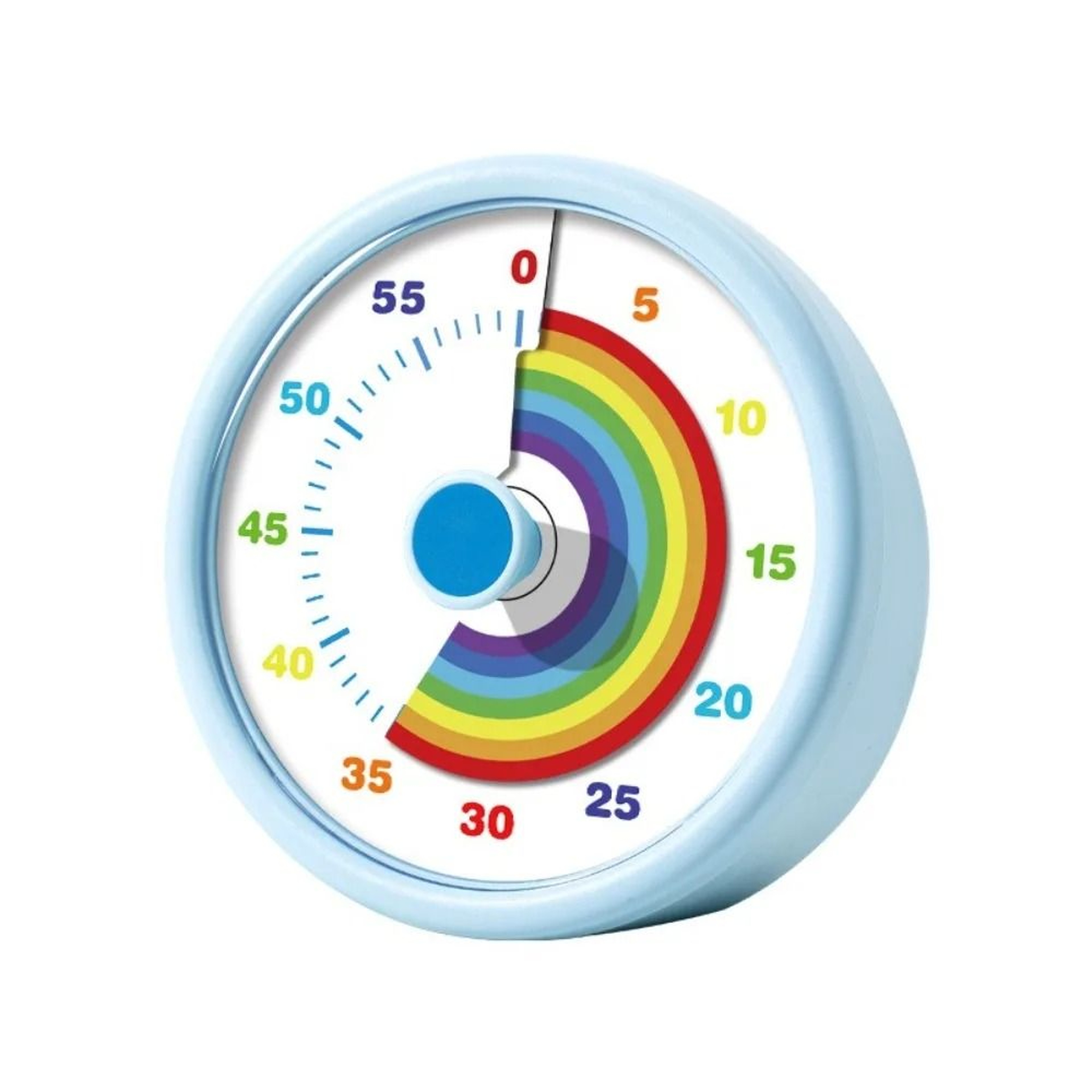 FocusView 60 Minute Visual Timer In Round Or Square Design 4