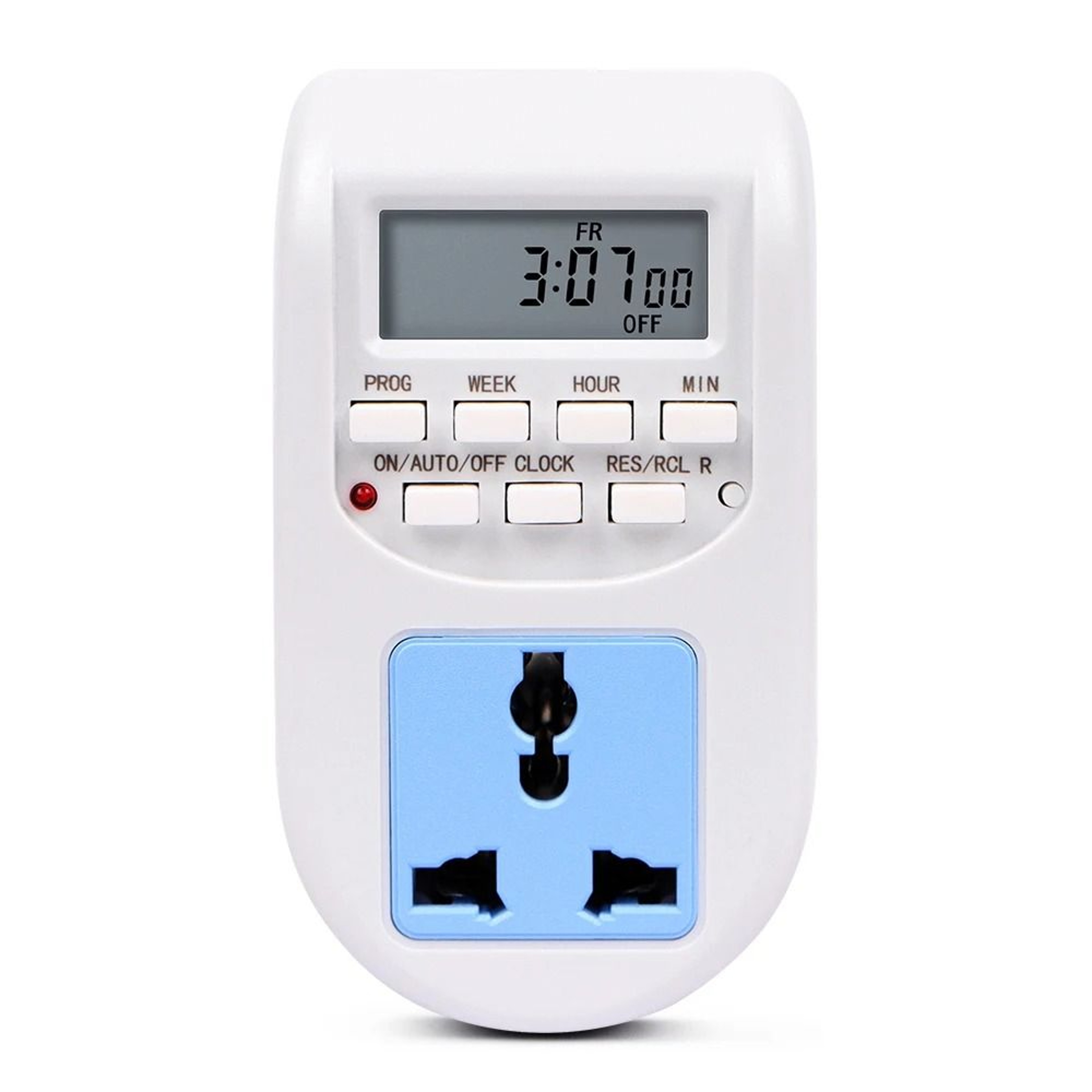 EU Programmable Timer Socket 10A For Weekly Appliance Control 1
