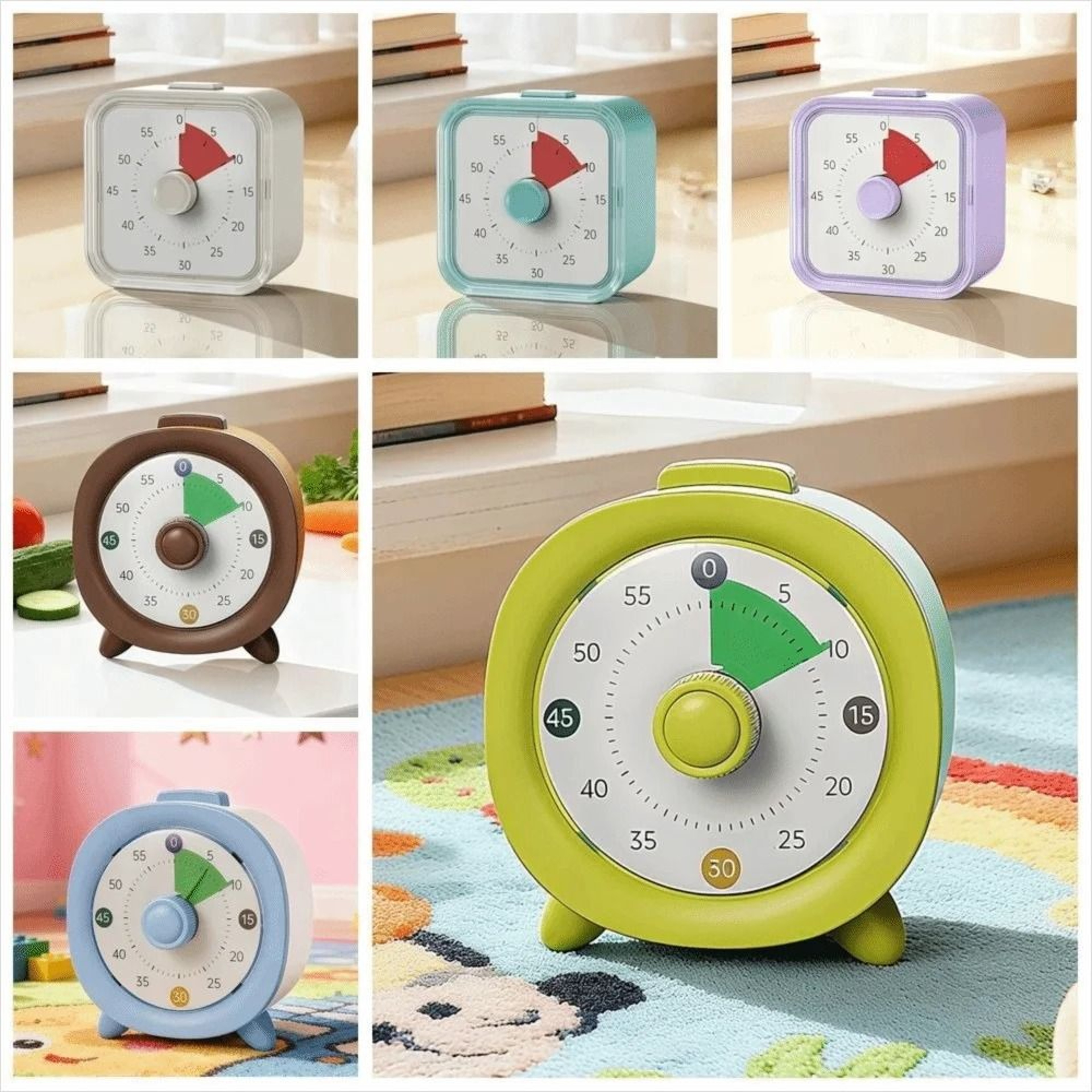 FocusView 60Minute Visual Timer For Silent Daily Focus Sessions 0
