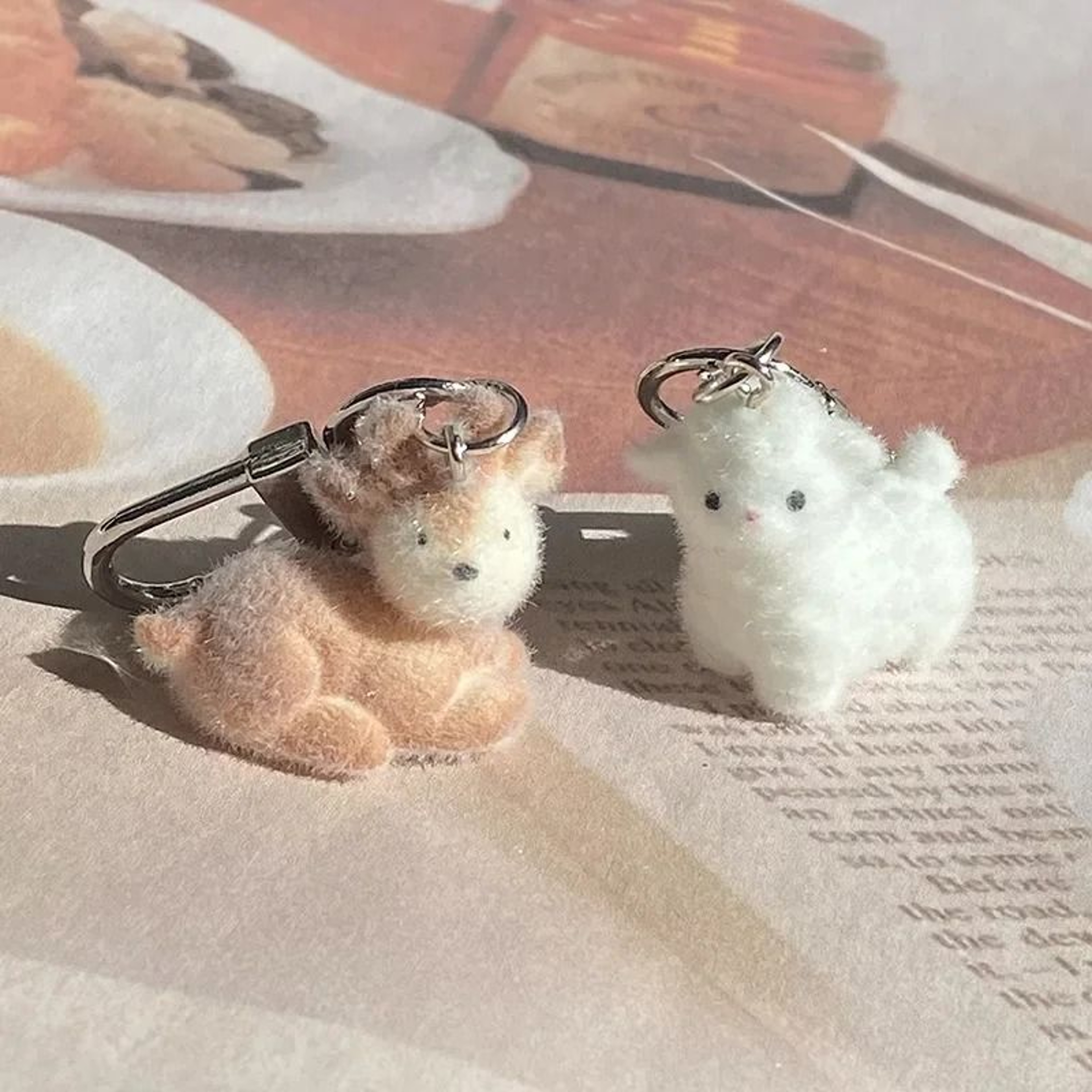 CloudPaca Flocked Alpaca Keychain And Cute Backpack Charm Gift 1