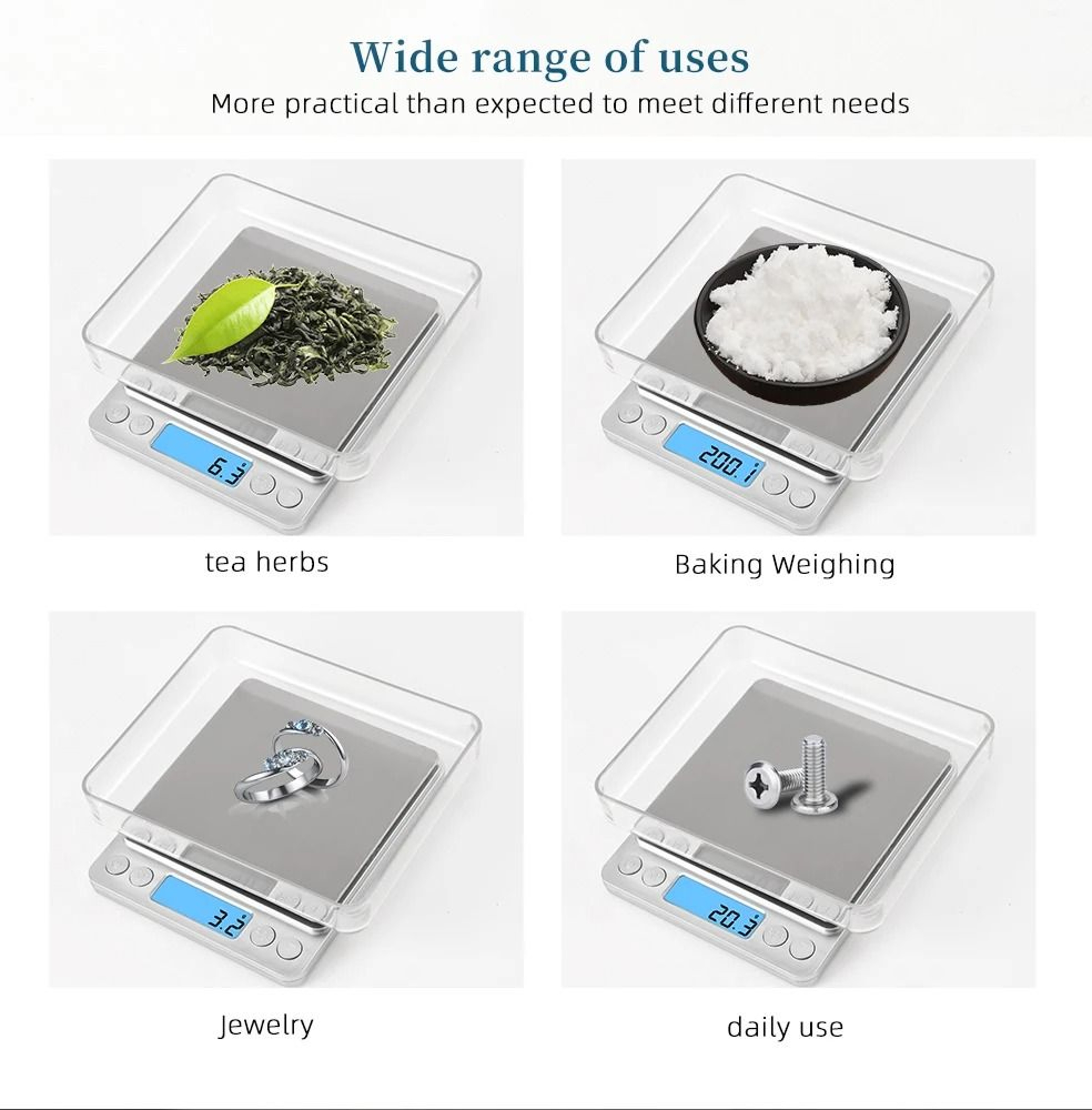 WeighMate 3000g Digital Scale With 01g Readability 2