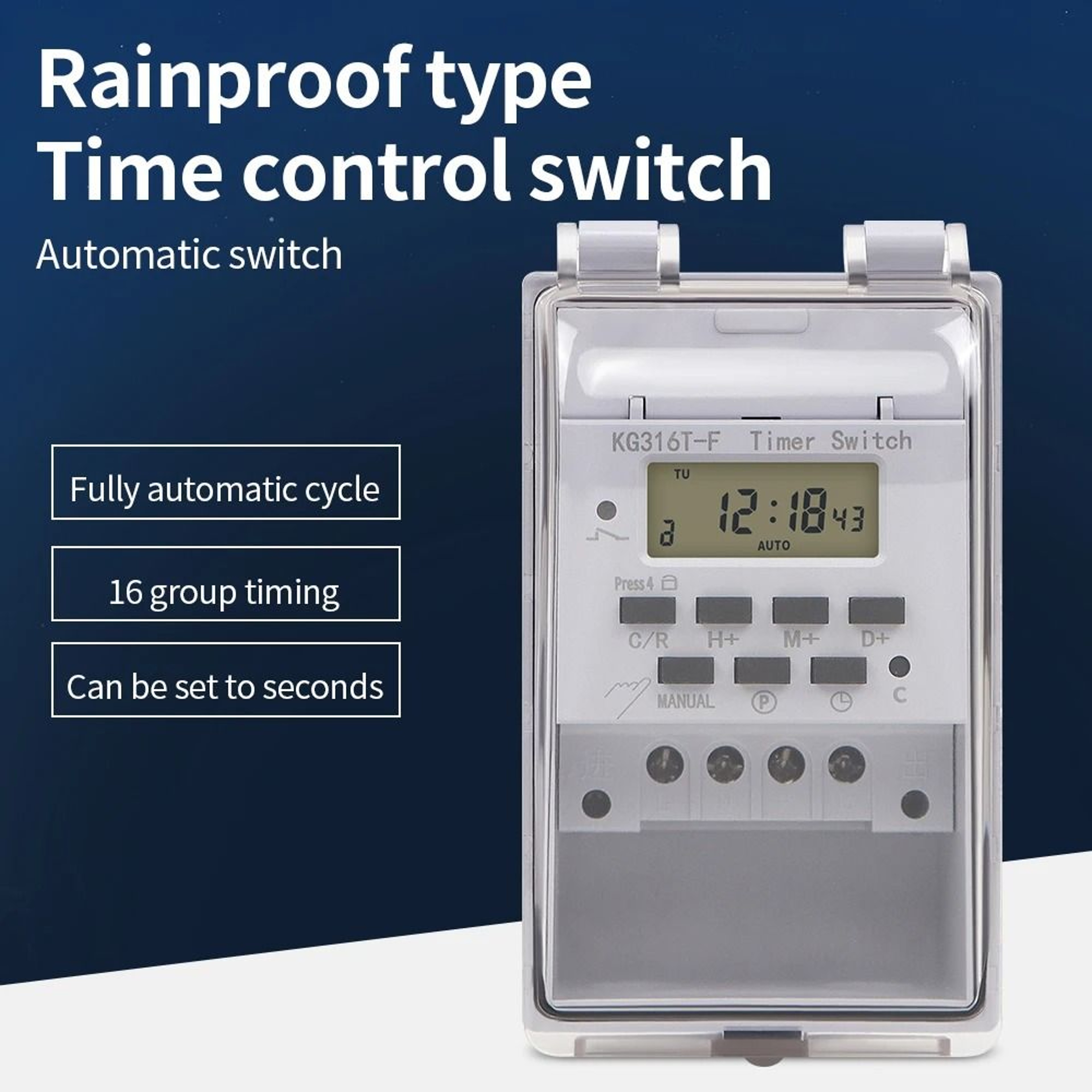 TimeGuard Weekly Programmable Timer And Outdoor Timer Switch 5