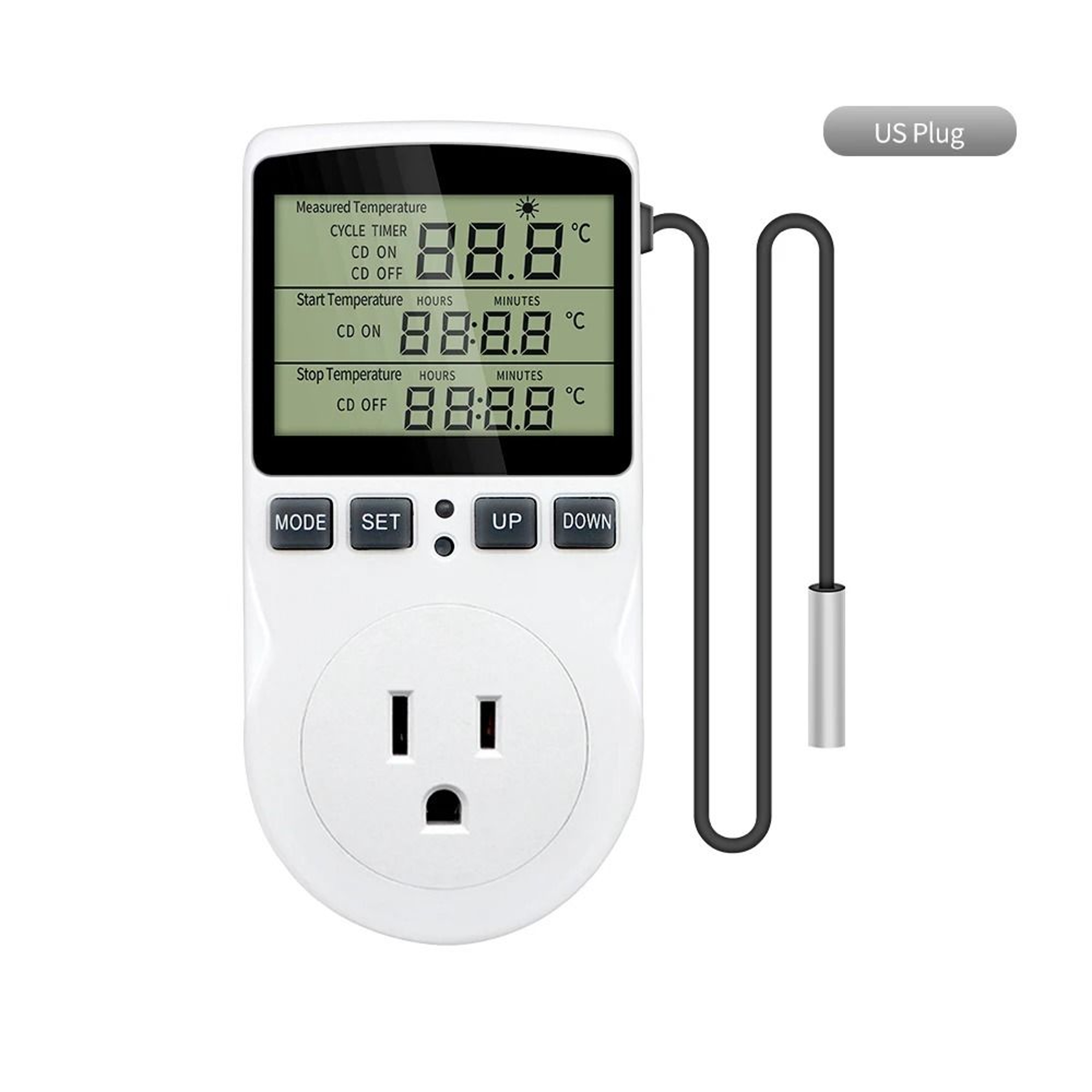 TempGuard Digital Temperature Controller And Thermostat Outlet With Timer 1