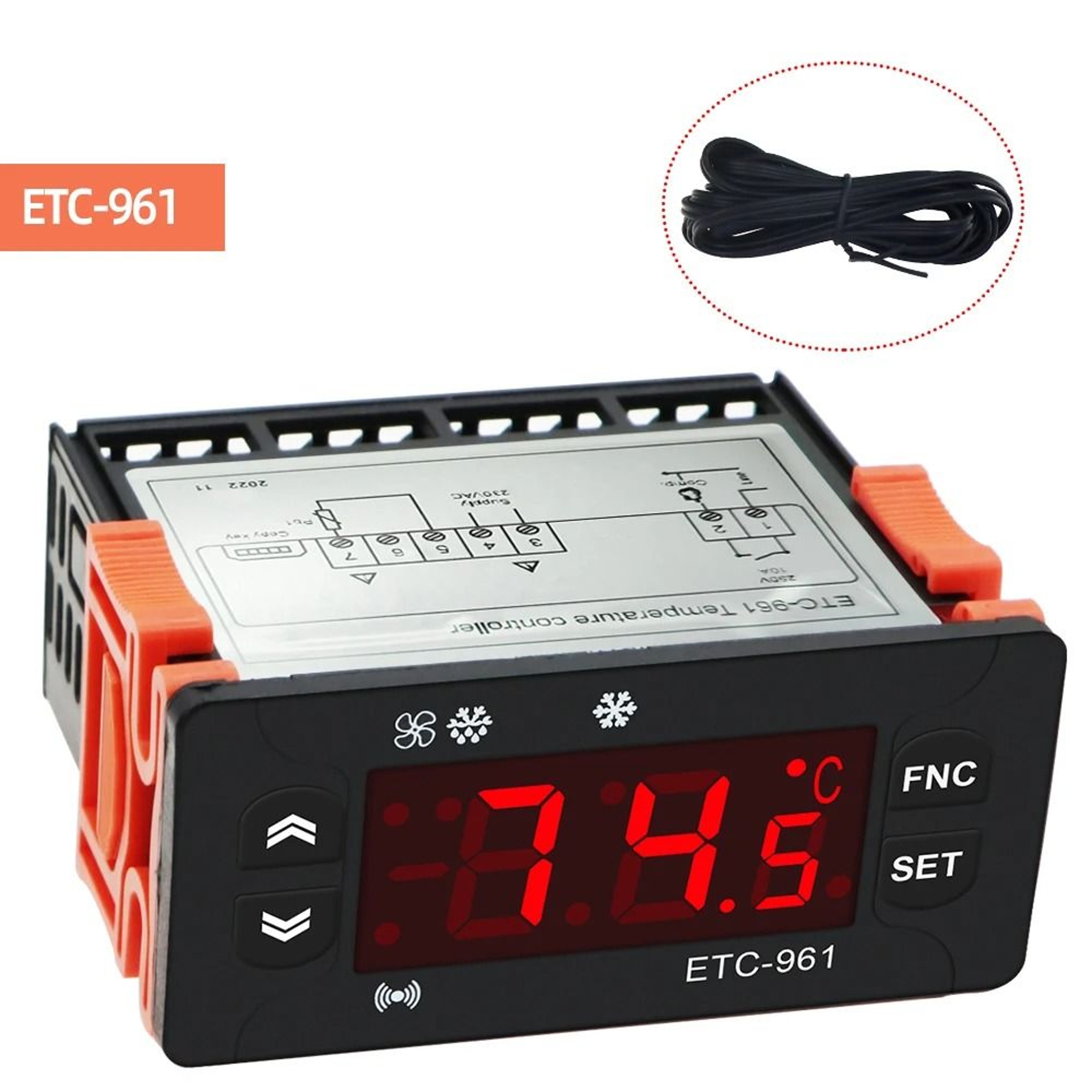 ChillGuard ETC961 Digital Temperature Controller And Refrigeration Thermostat 6