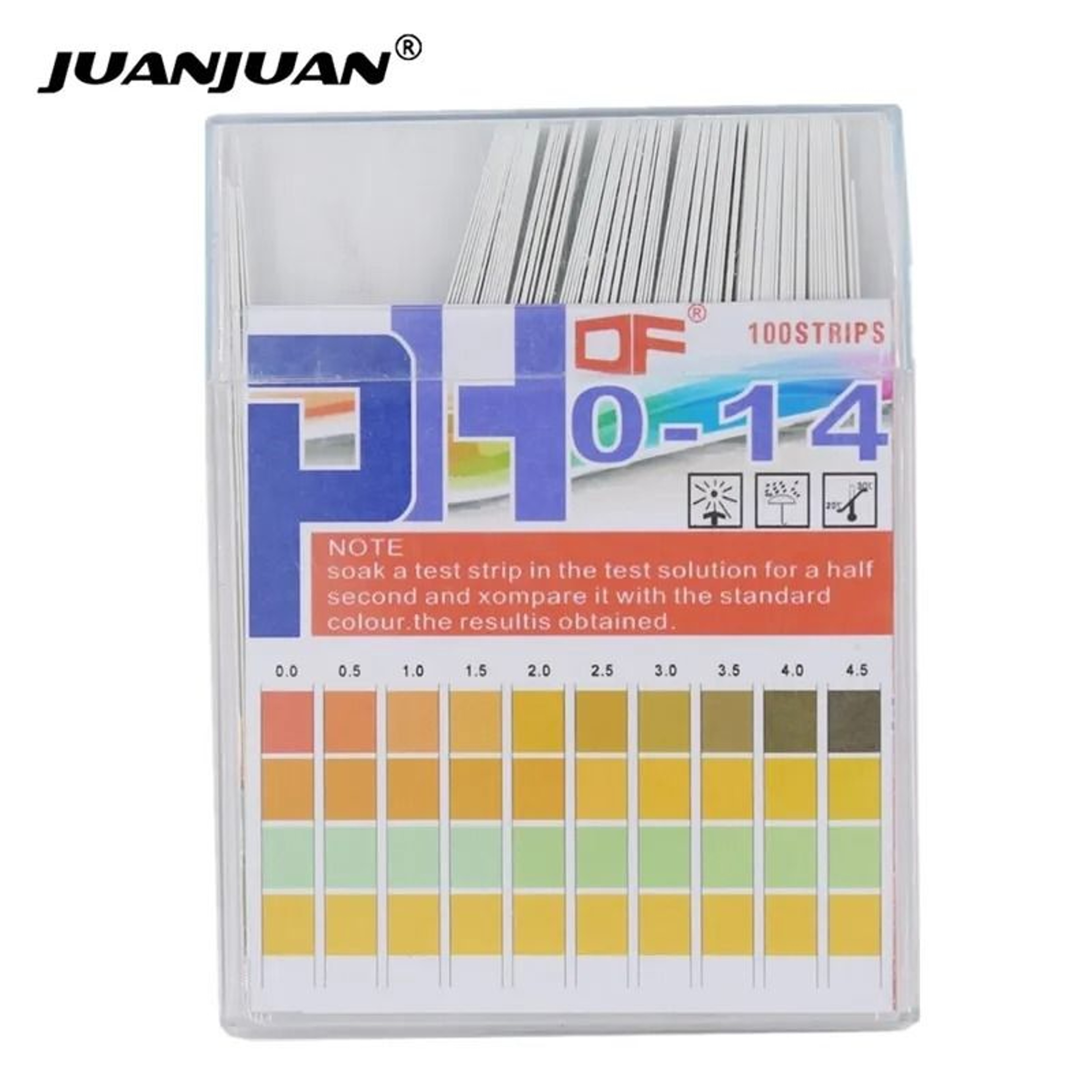 ClearCheck 100Pack Universal PH Test Strips 014 6
