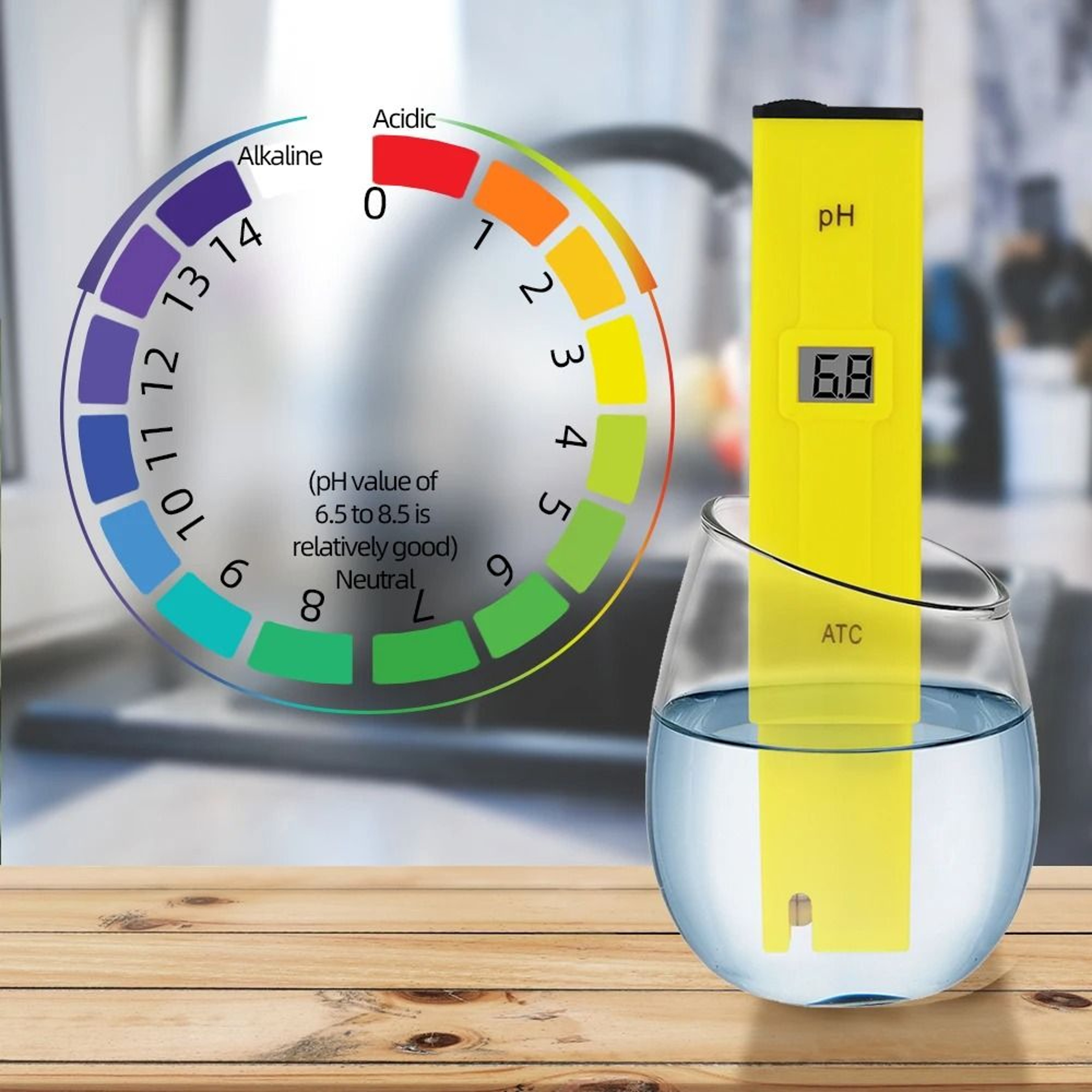 AquaPen PH009 IA Digital PH Meter For Water Testing 6