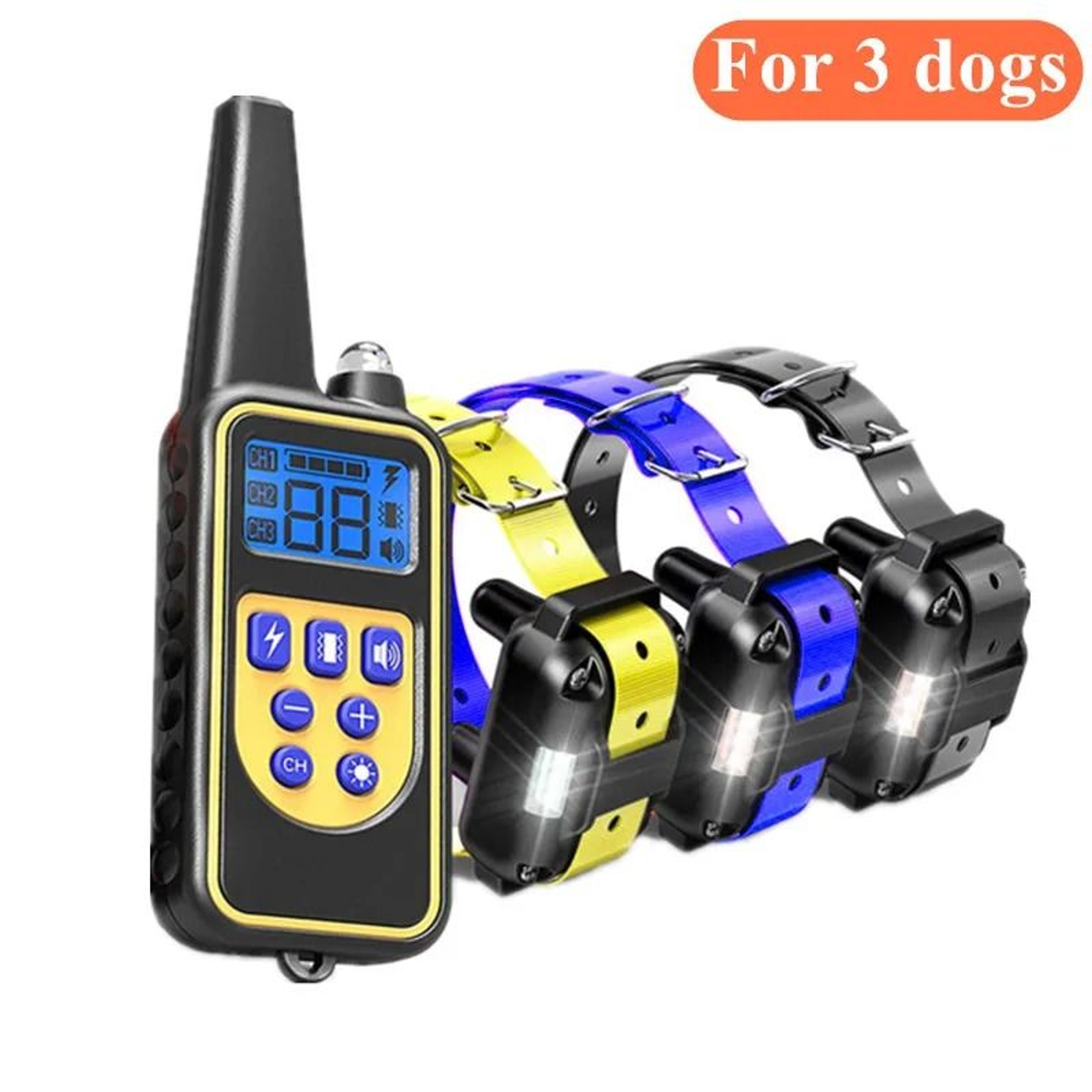 GuidePro 800m Remote Dog Training Collar With Sound And Vibration 8